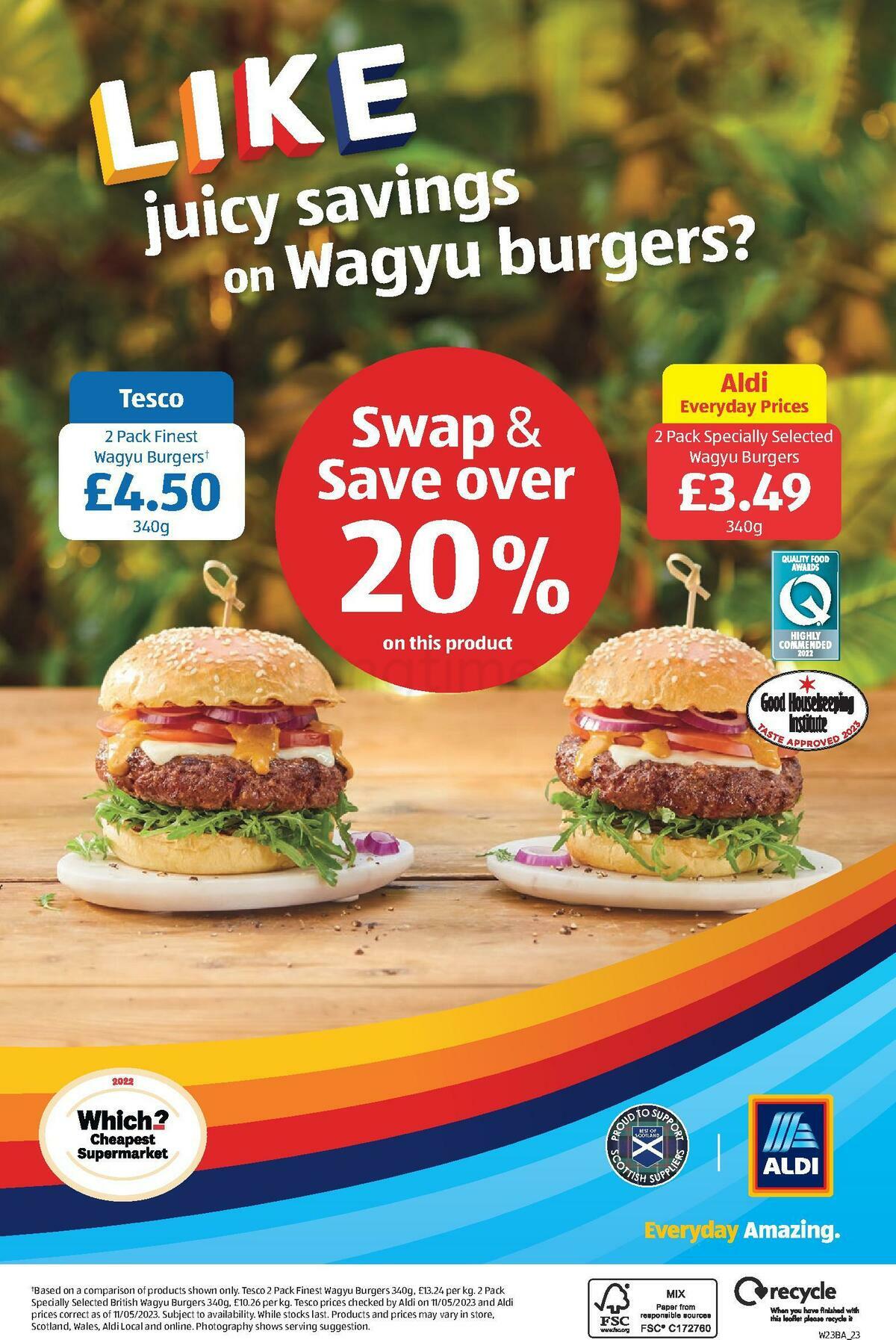 ALDI Scottish Offers from 4 June