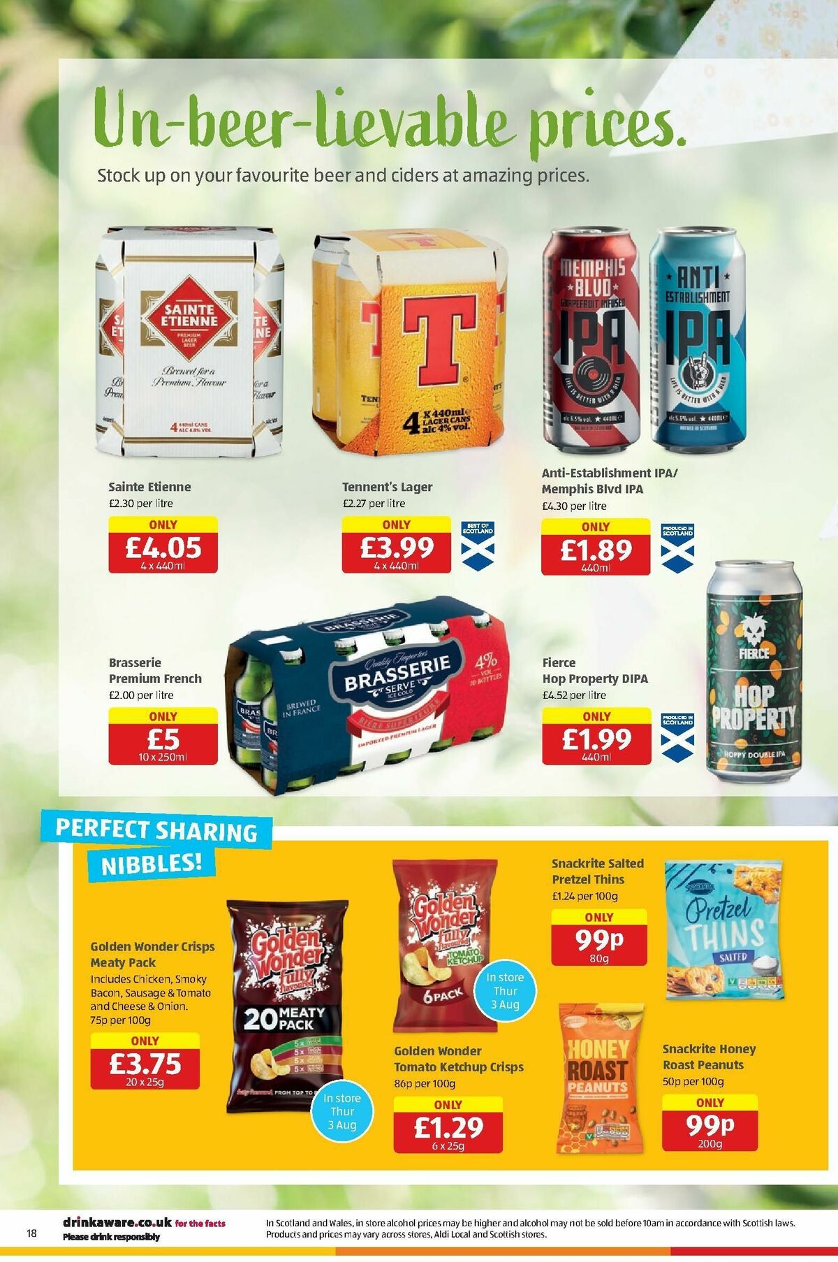 ALDI Scottish Offers from 30 July