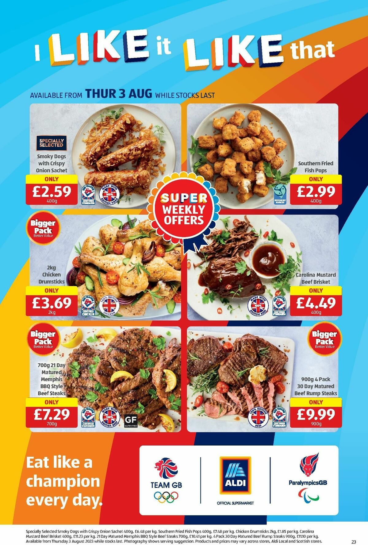 ALDI Scottish Offers from 30 July