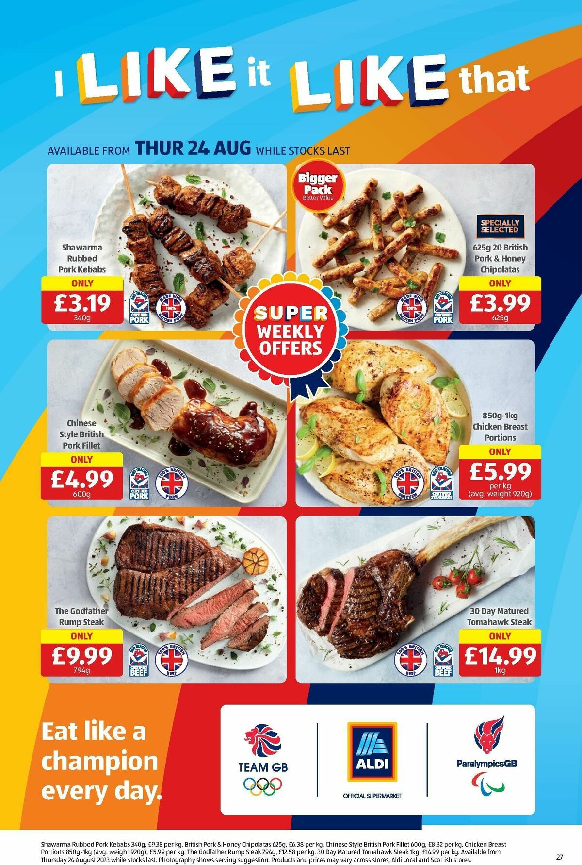 ALDI Scottish Offers from 21 August