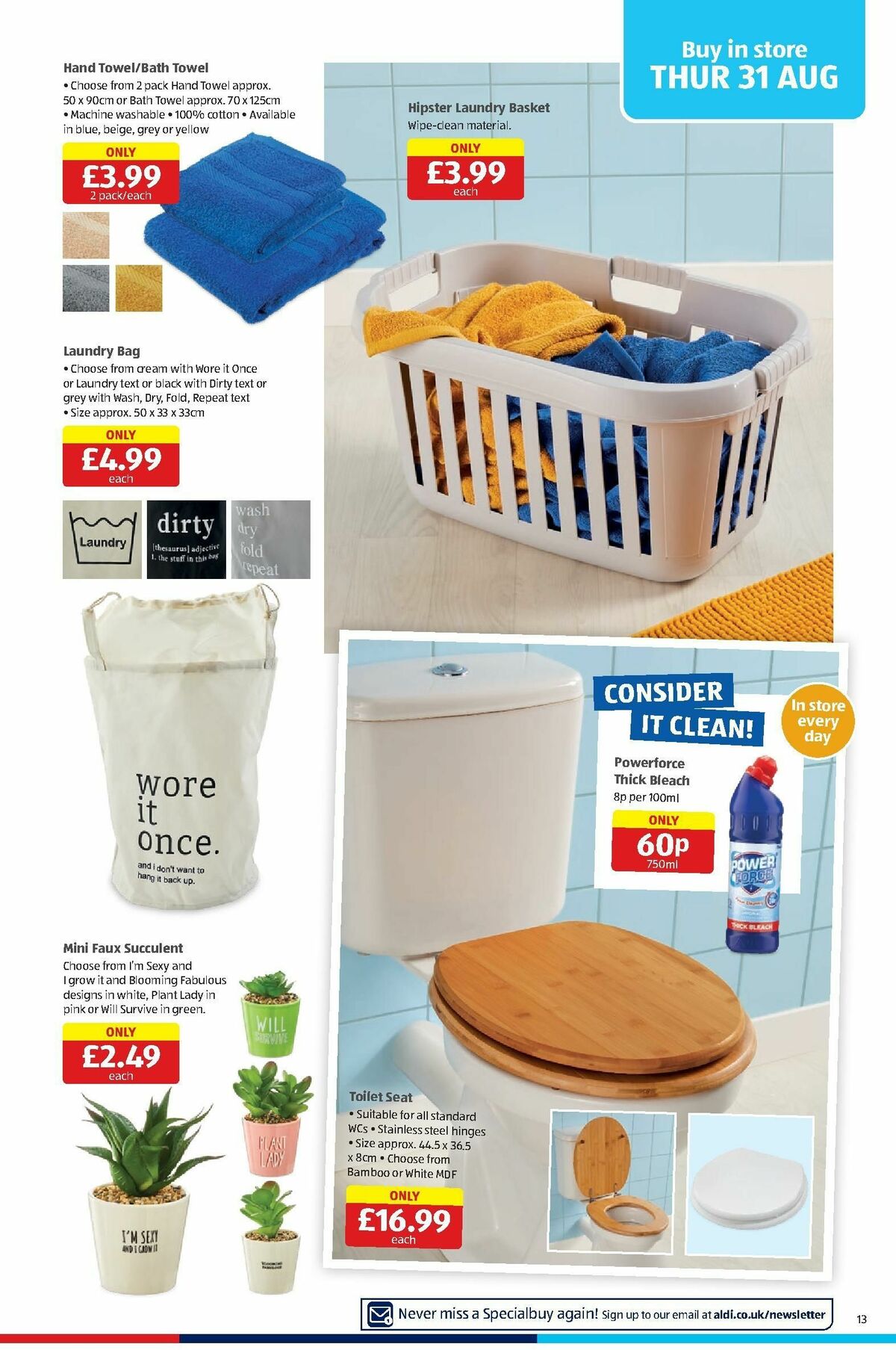 ALDI Offers from 28 August