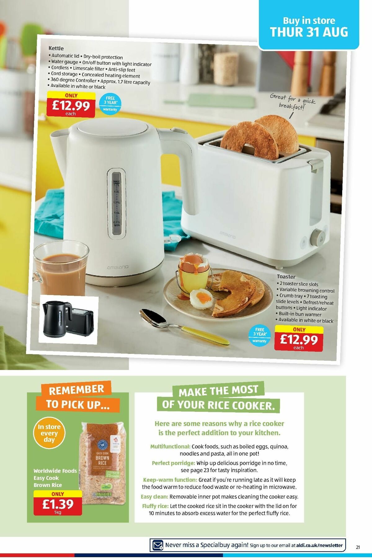 ALDI Offers from 28 August