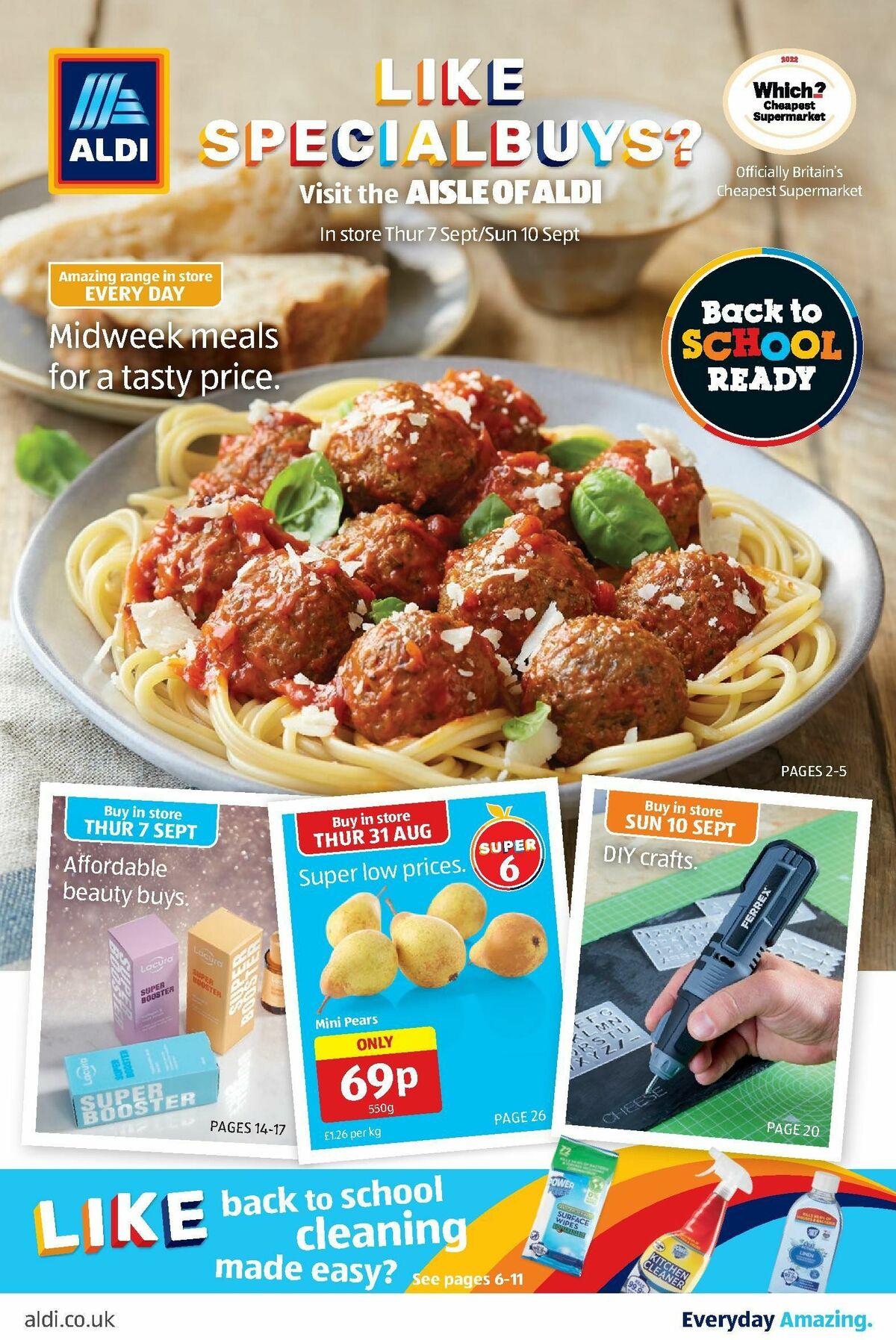 ALDI Offers from 4 September