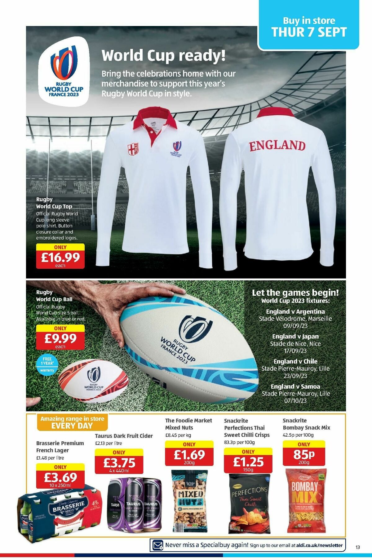 ALDI Offers from 4 September