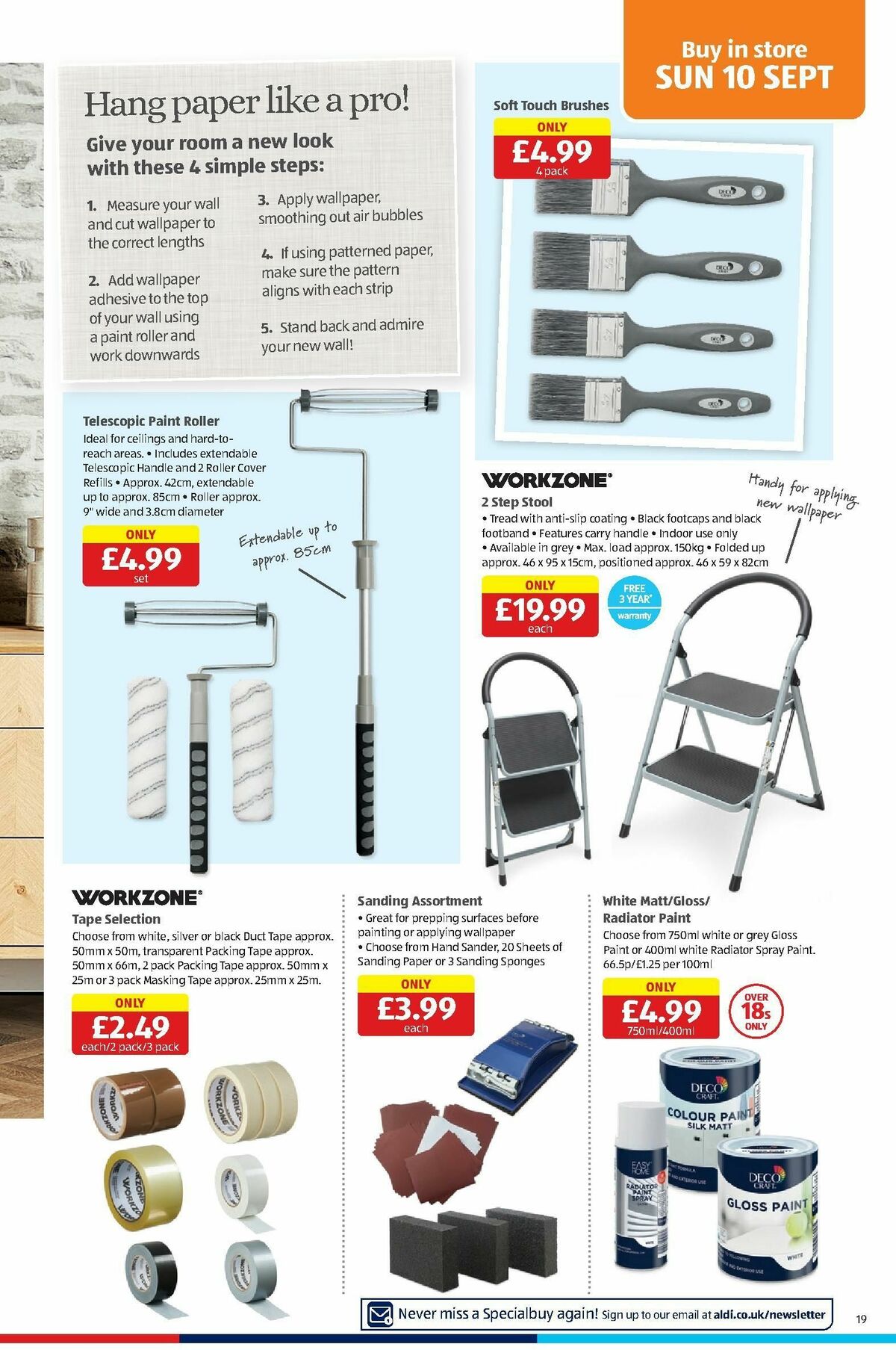 ALDI Offers from 4 September