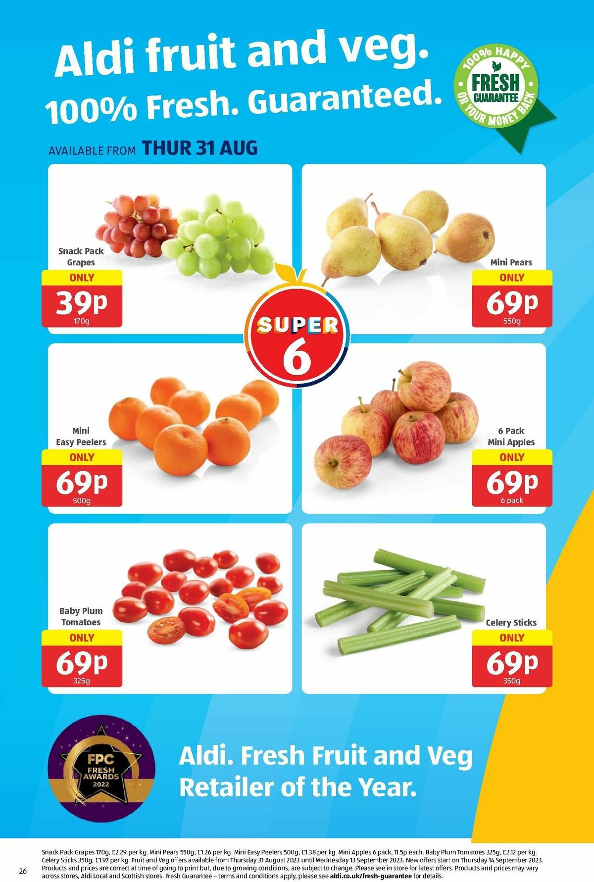 ALDI Offers from 4 September