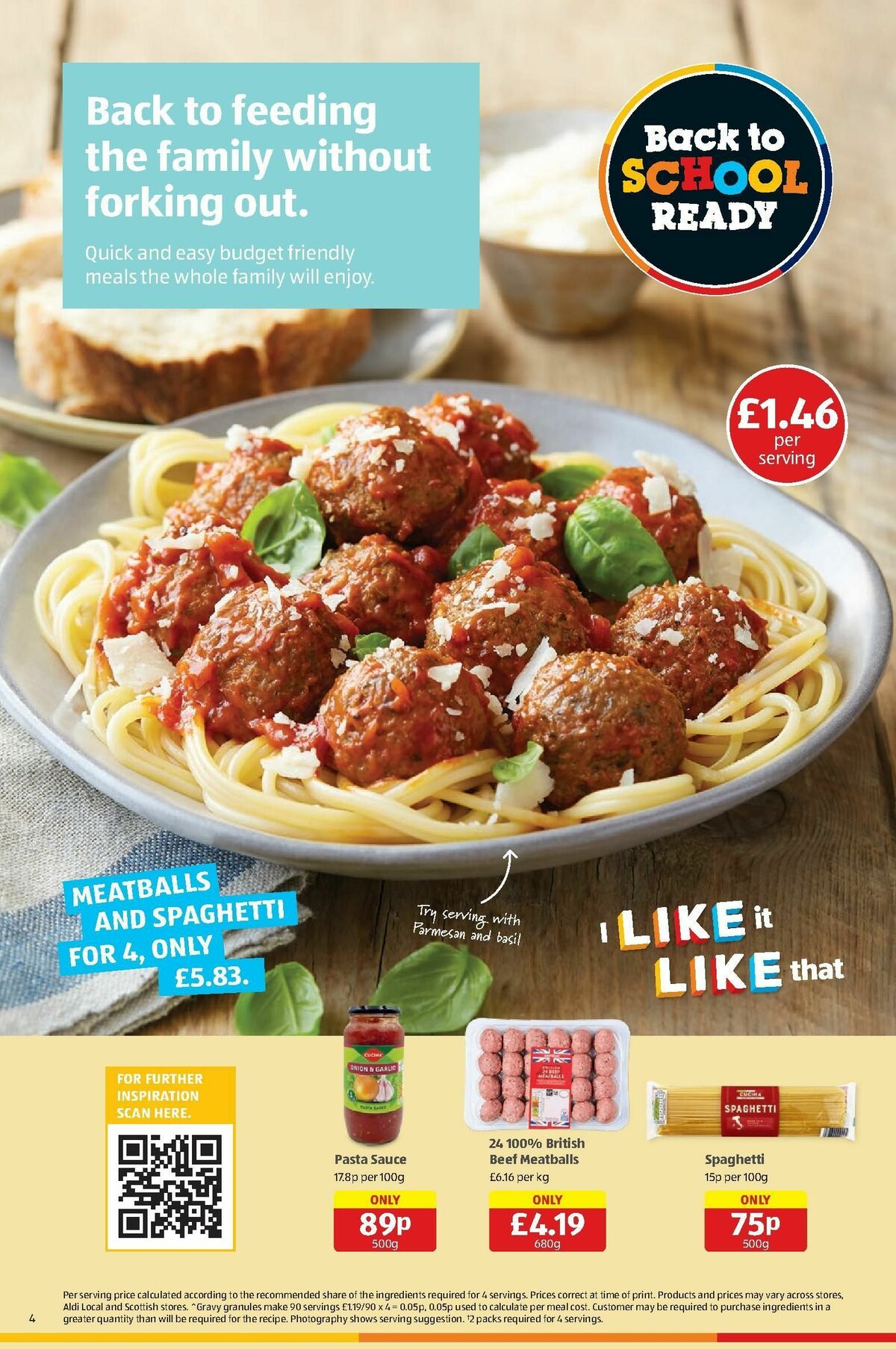 ALDI Offers from 4 September