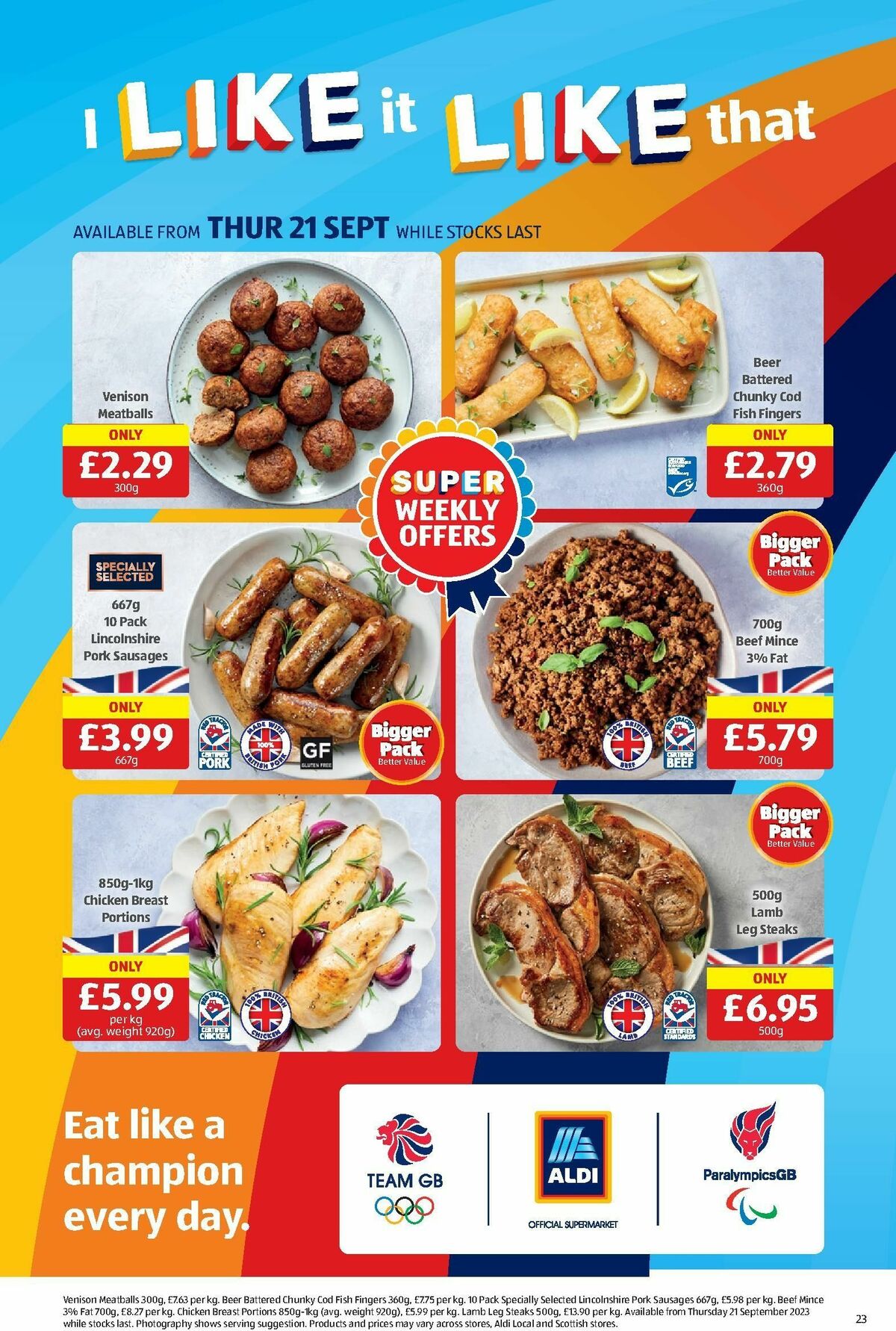 ALDI Offers from 18 September