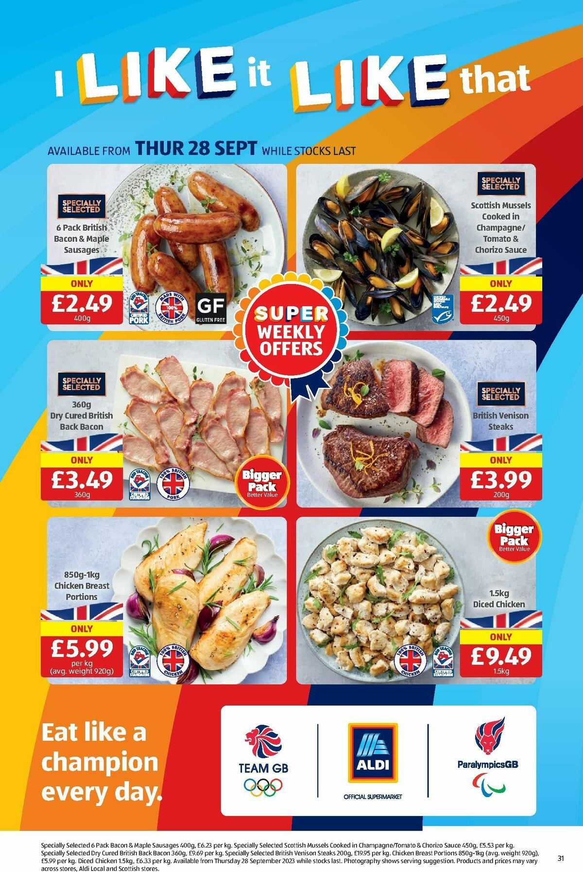 ALDI Offers from 25 September