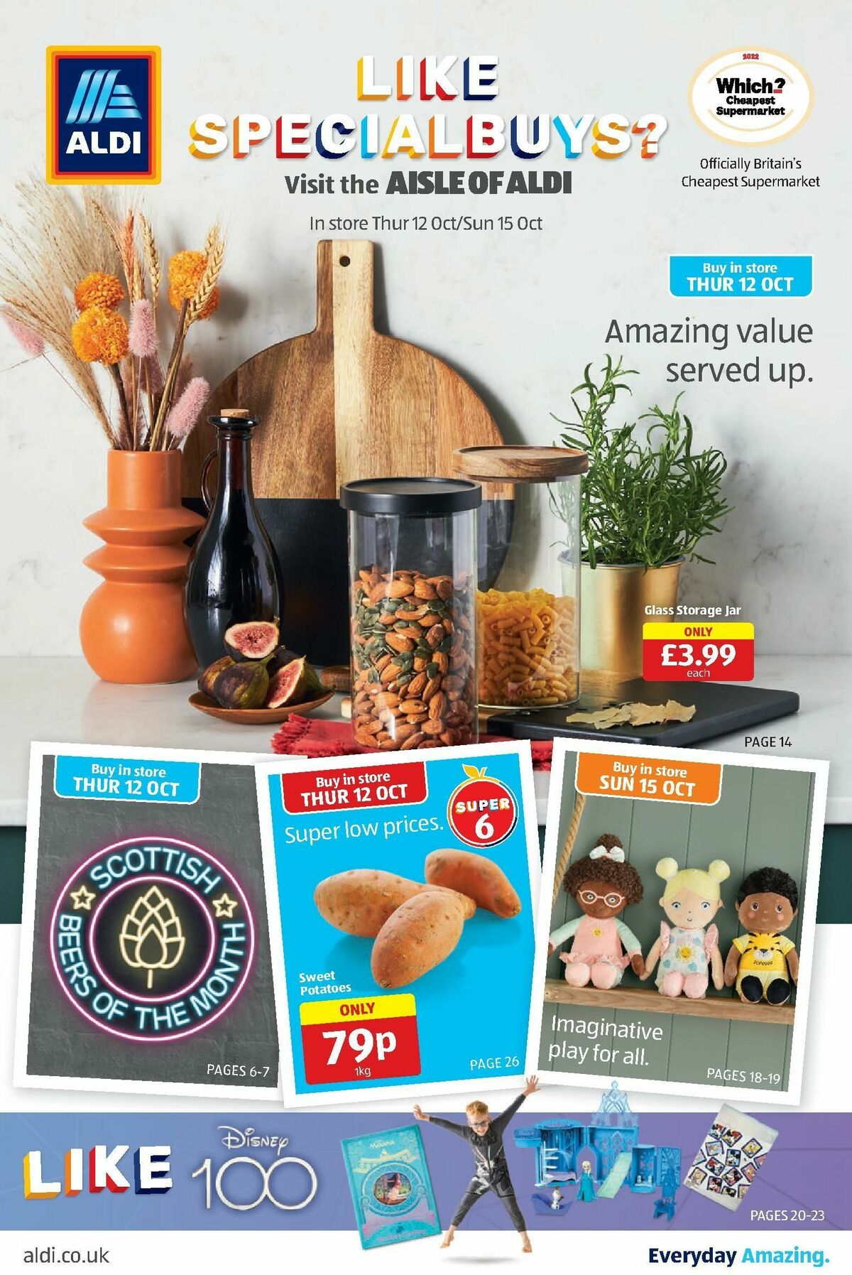 ALDI Scottish Offers from 9 October
