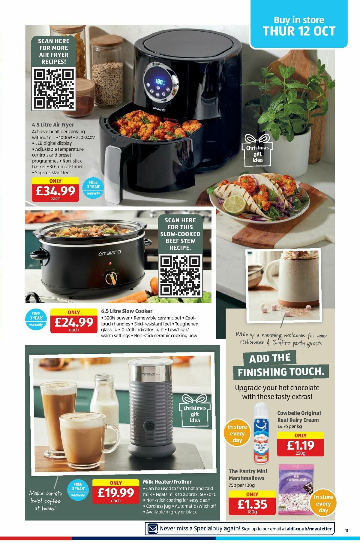 ALDI Scottish Offers from 9 October