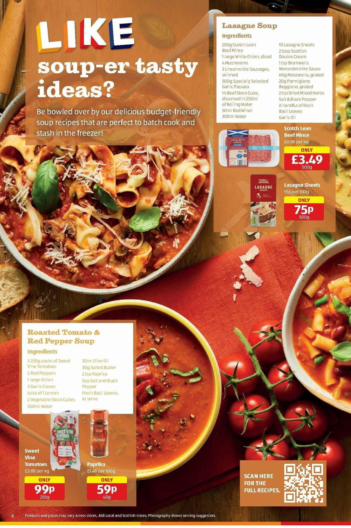 ALDI Scottish Offers from 9 October