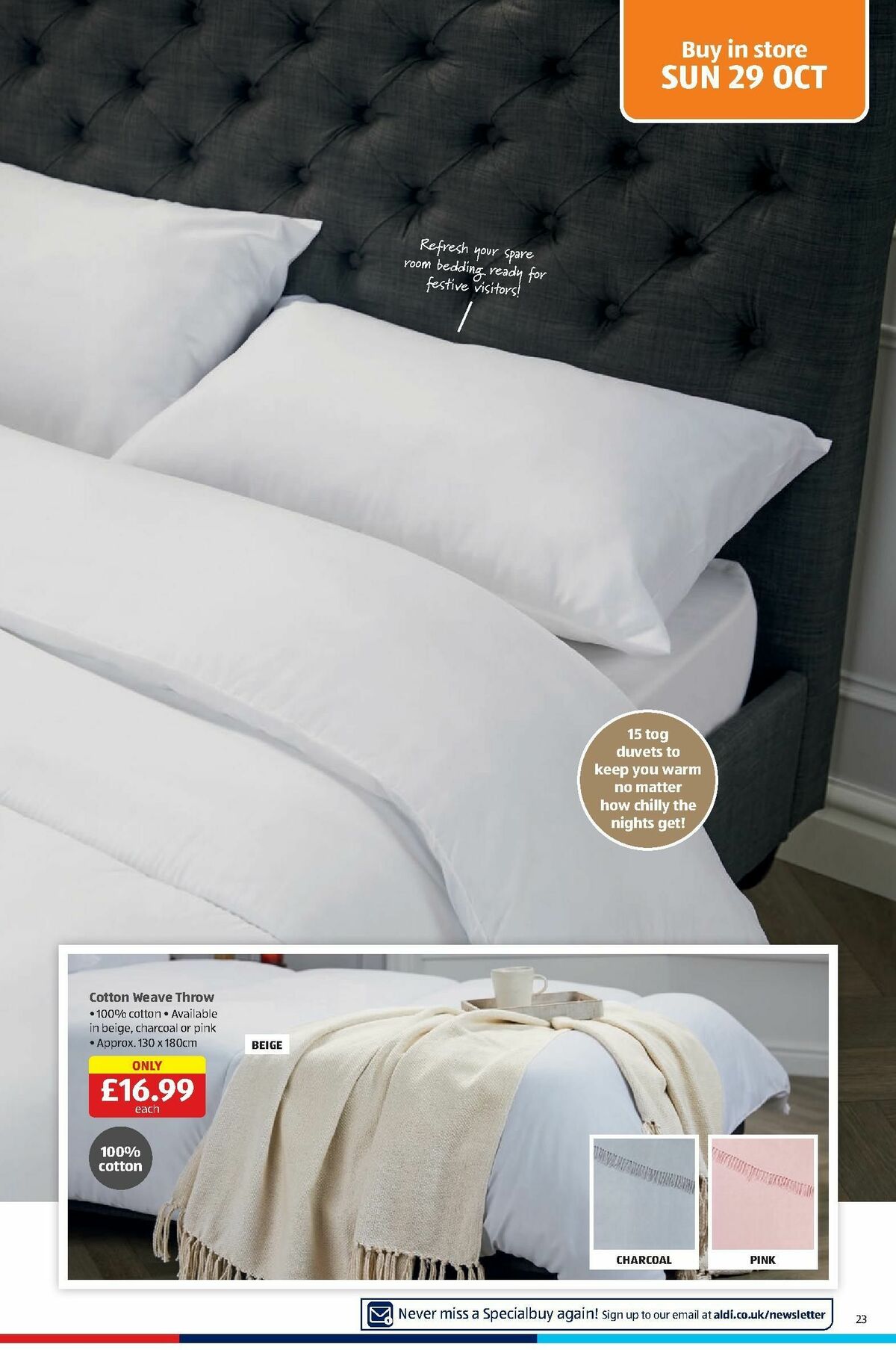 ALDI Offers from 23 October