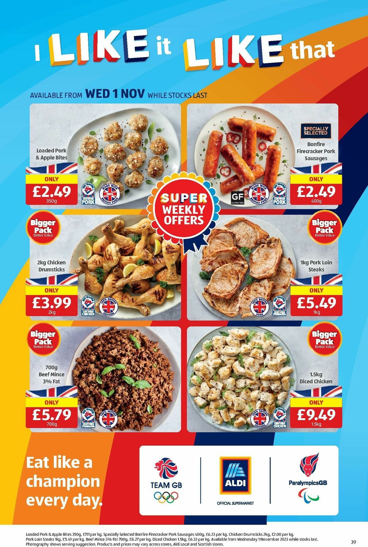 ALDI Offers from 30 October