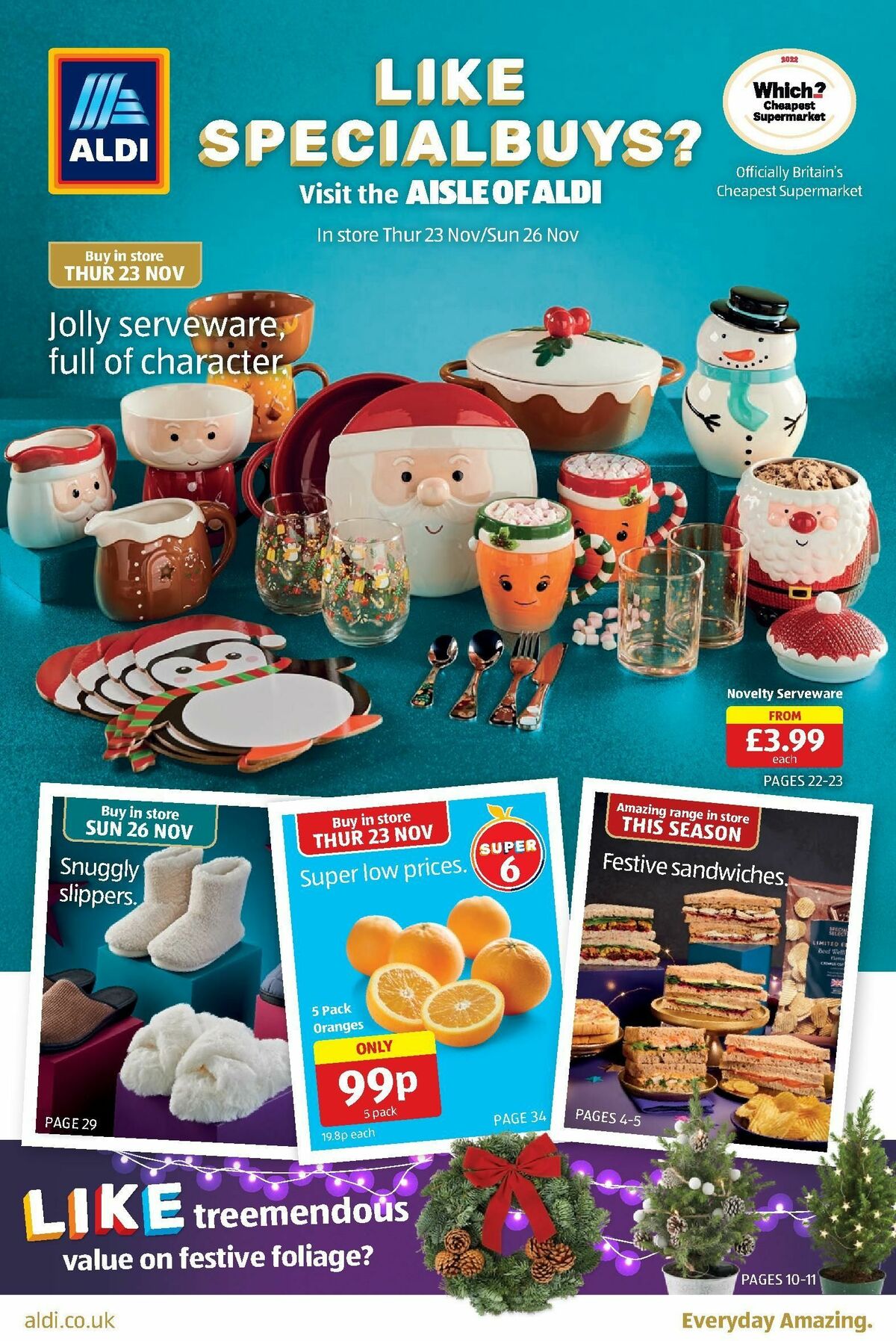 ALDI Scottish Offers from 20 November
