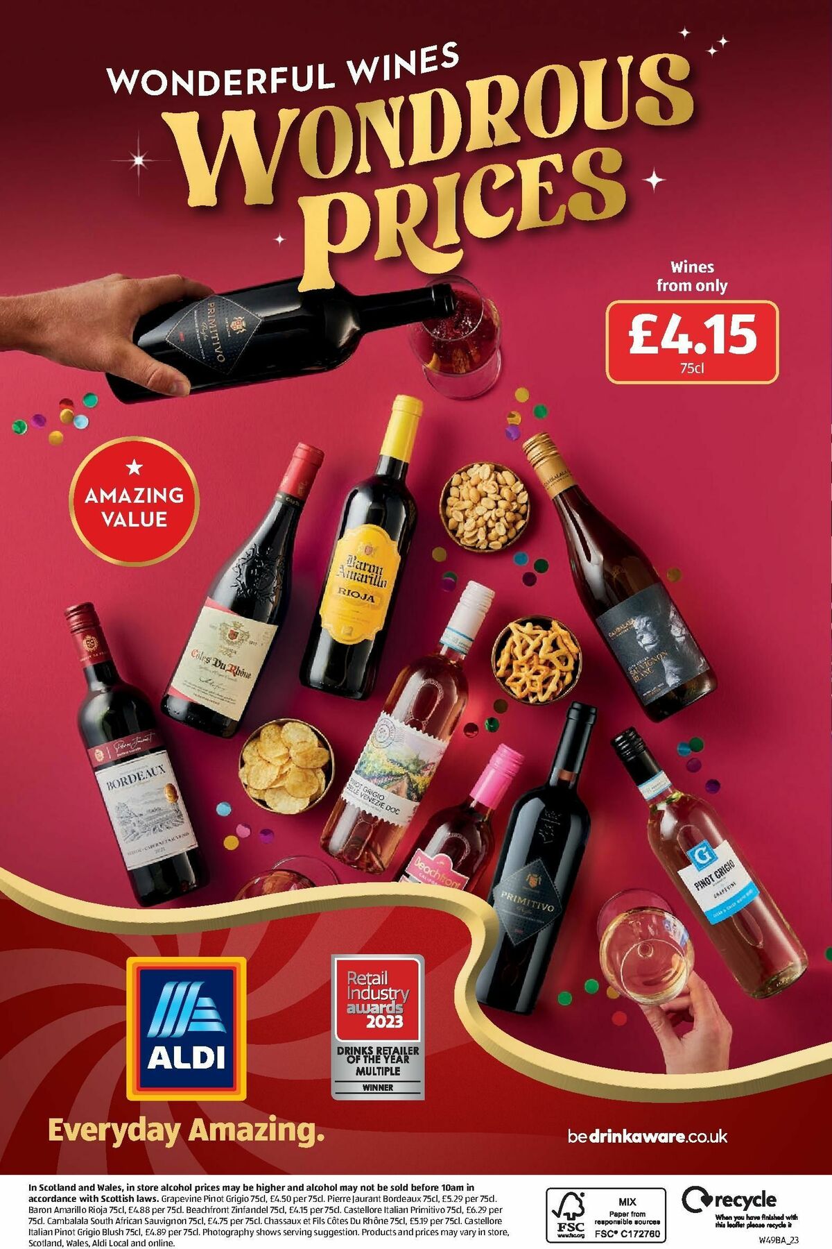 ALDI Scottish Offers from 4 December