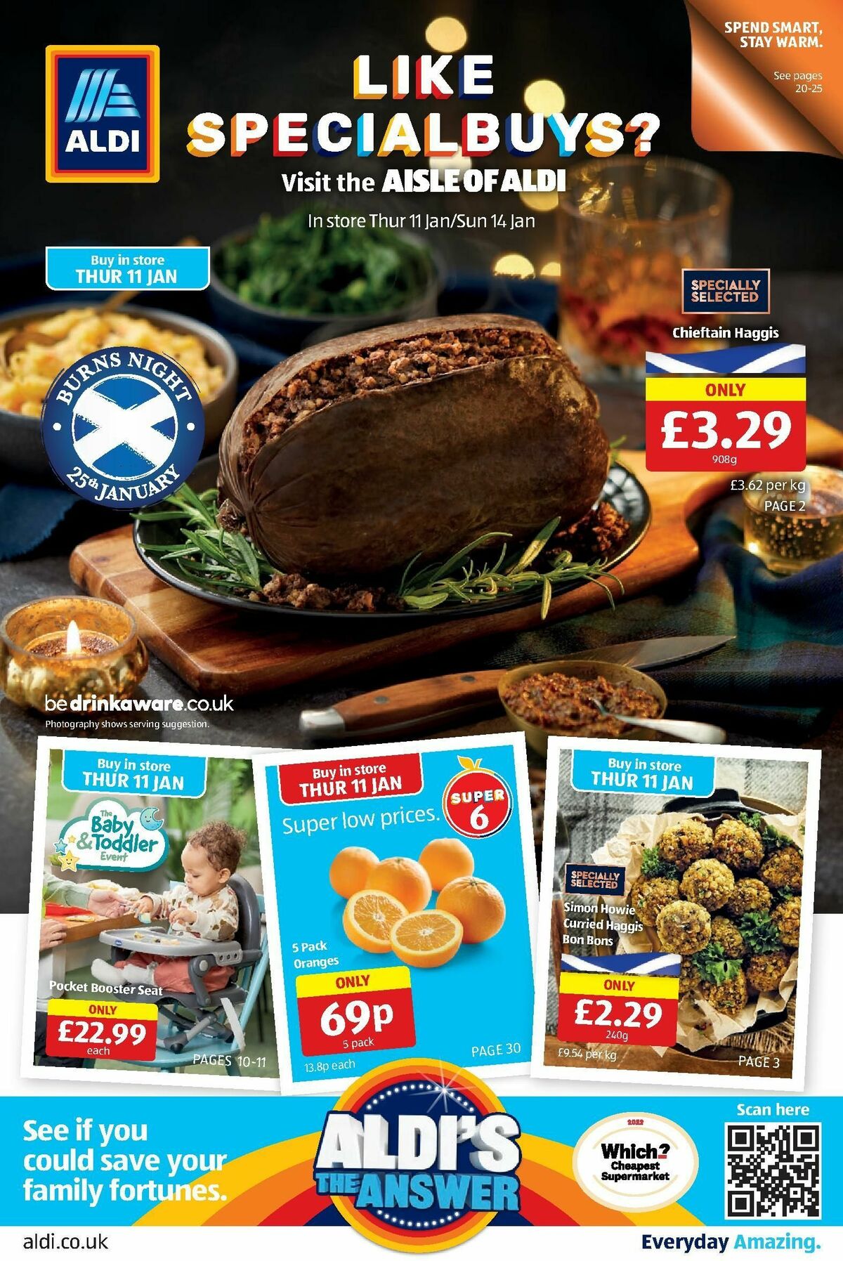 ALDI Scottish Offers from 8 January