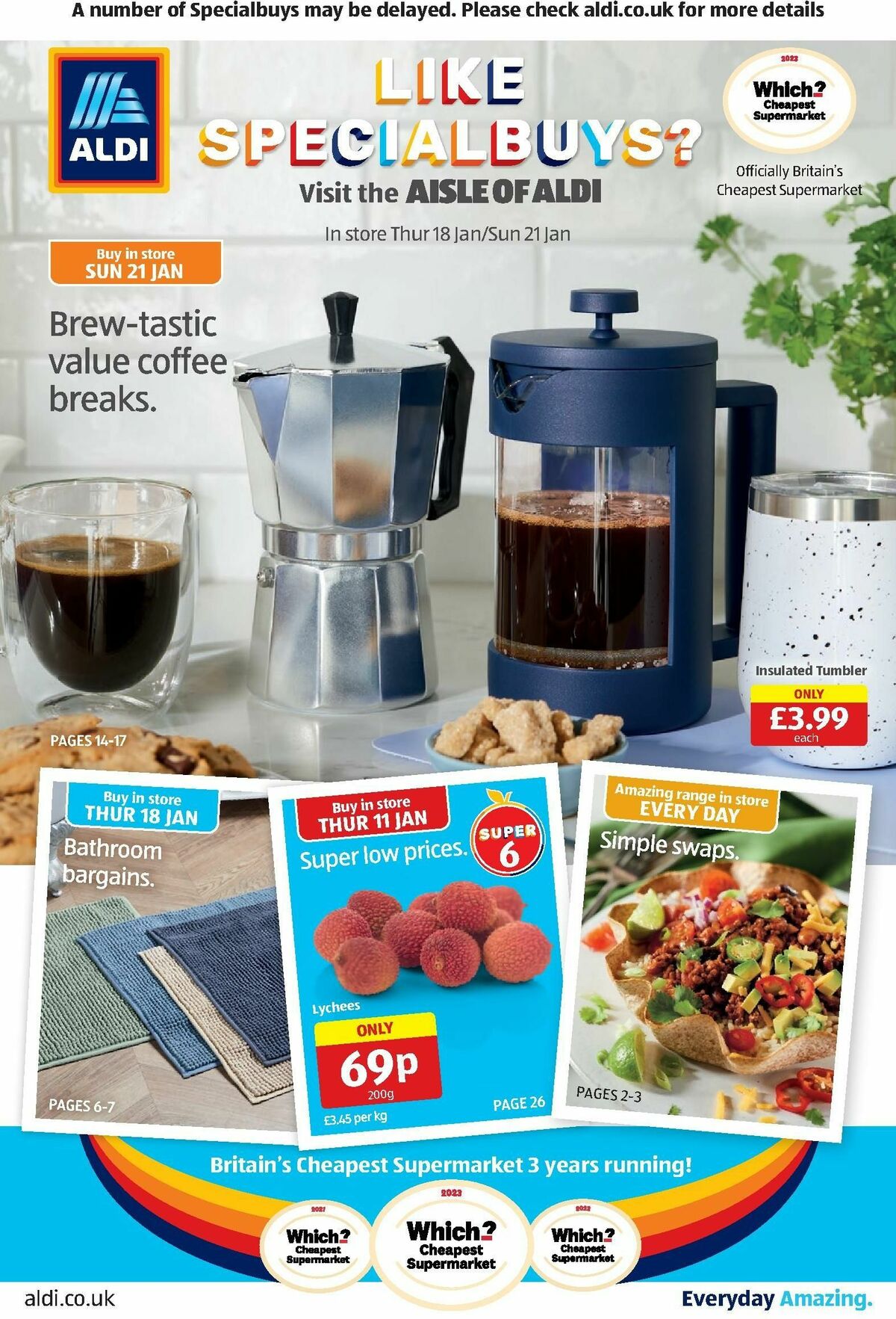 ALDI Offers from 15 January