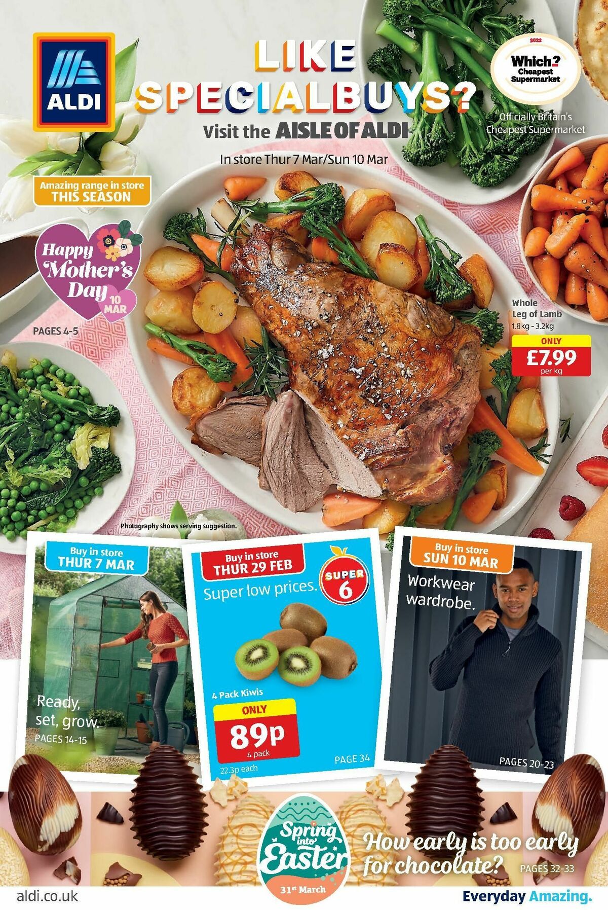 ALDI Offers from 4 March