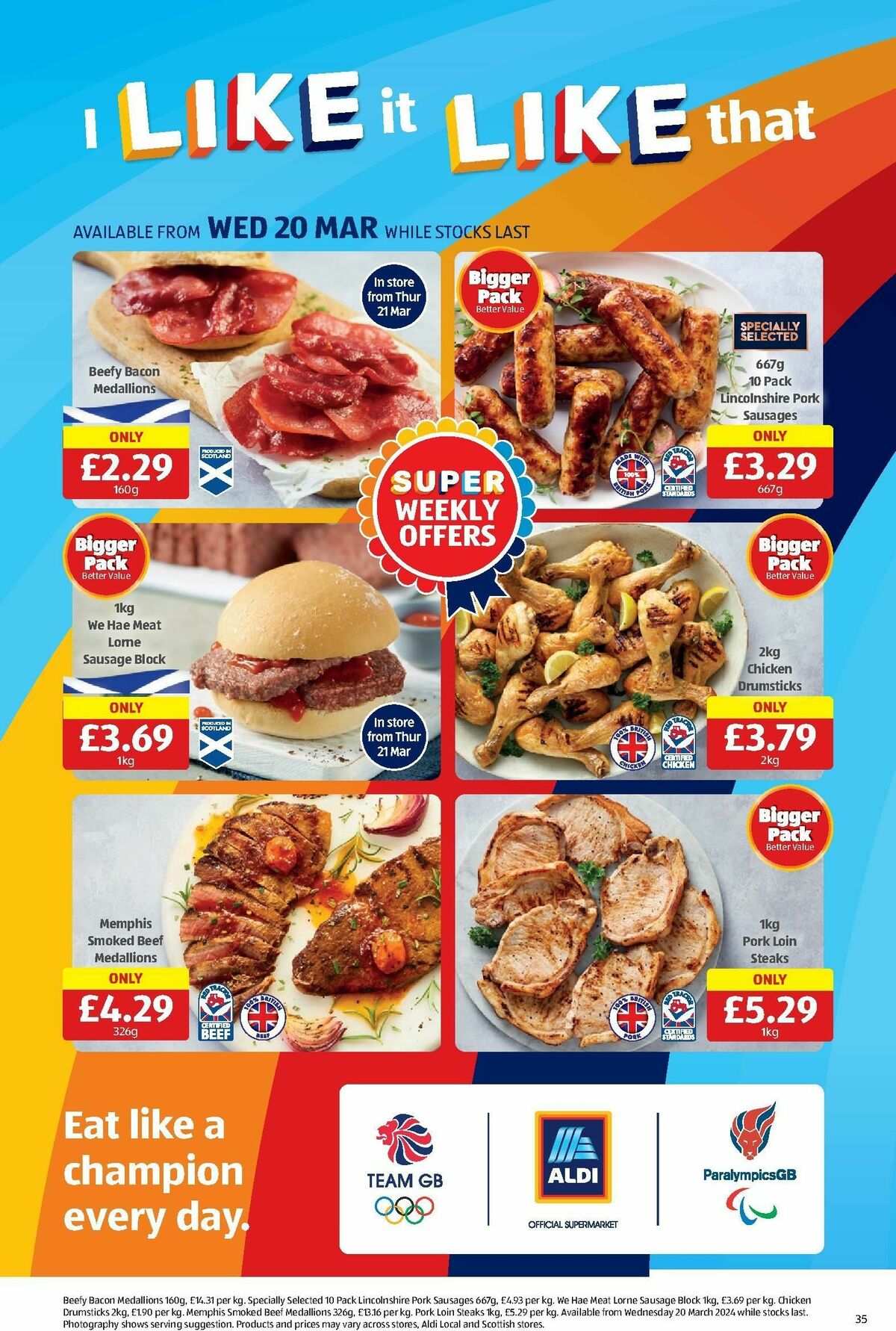 ALDI Scottish Offers from 18 March
