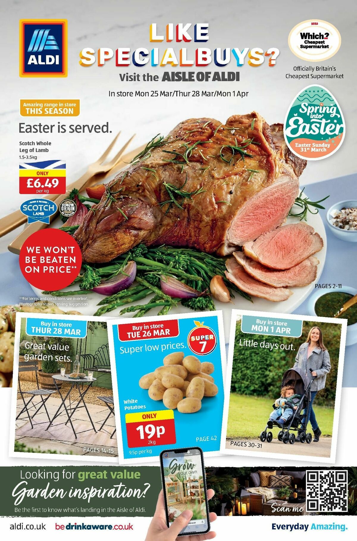 ALDI Scottish Offers from 25 March