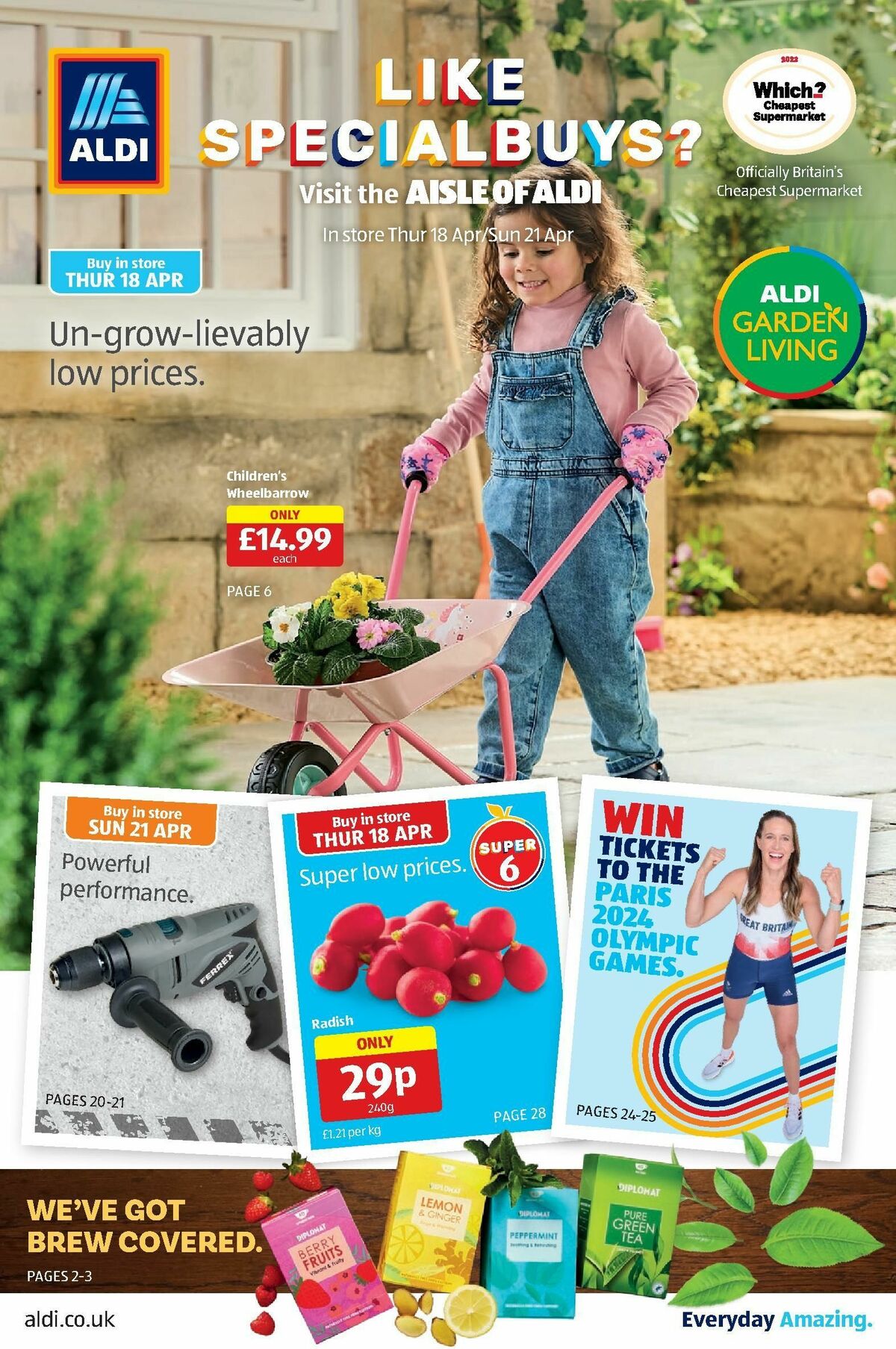 ALDI Offers from 15 April