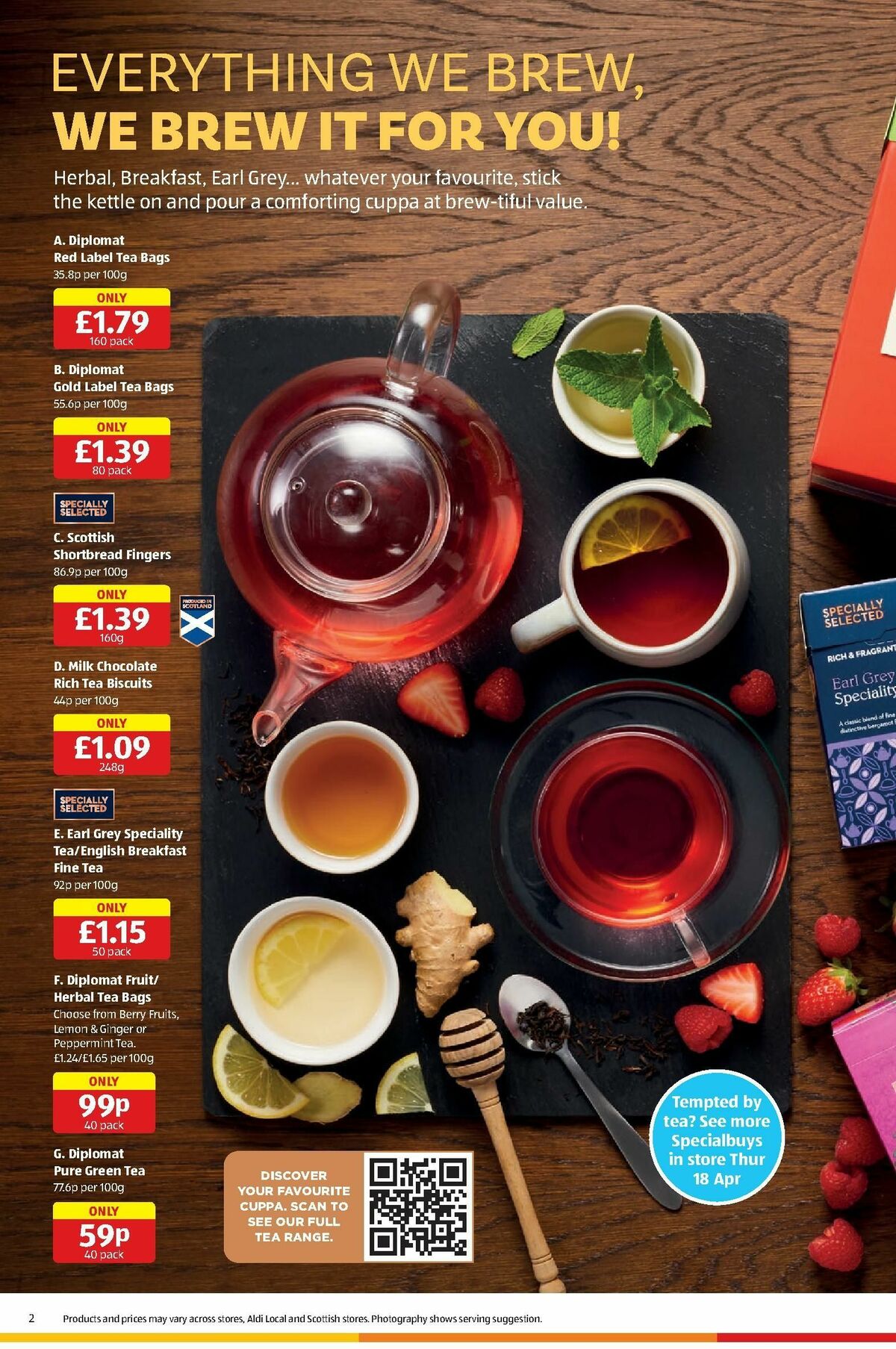 ALDI Scottish Offers from 15 April