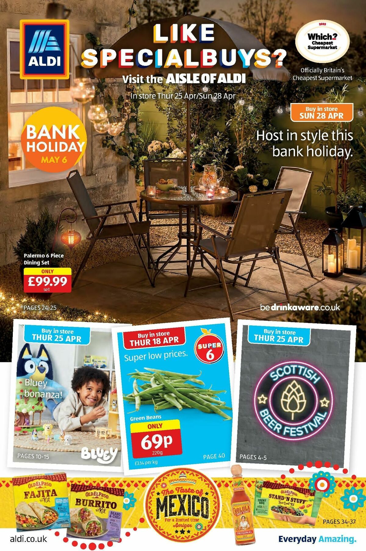 ALDI Scottish Offers from 22 April