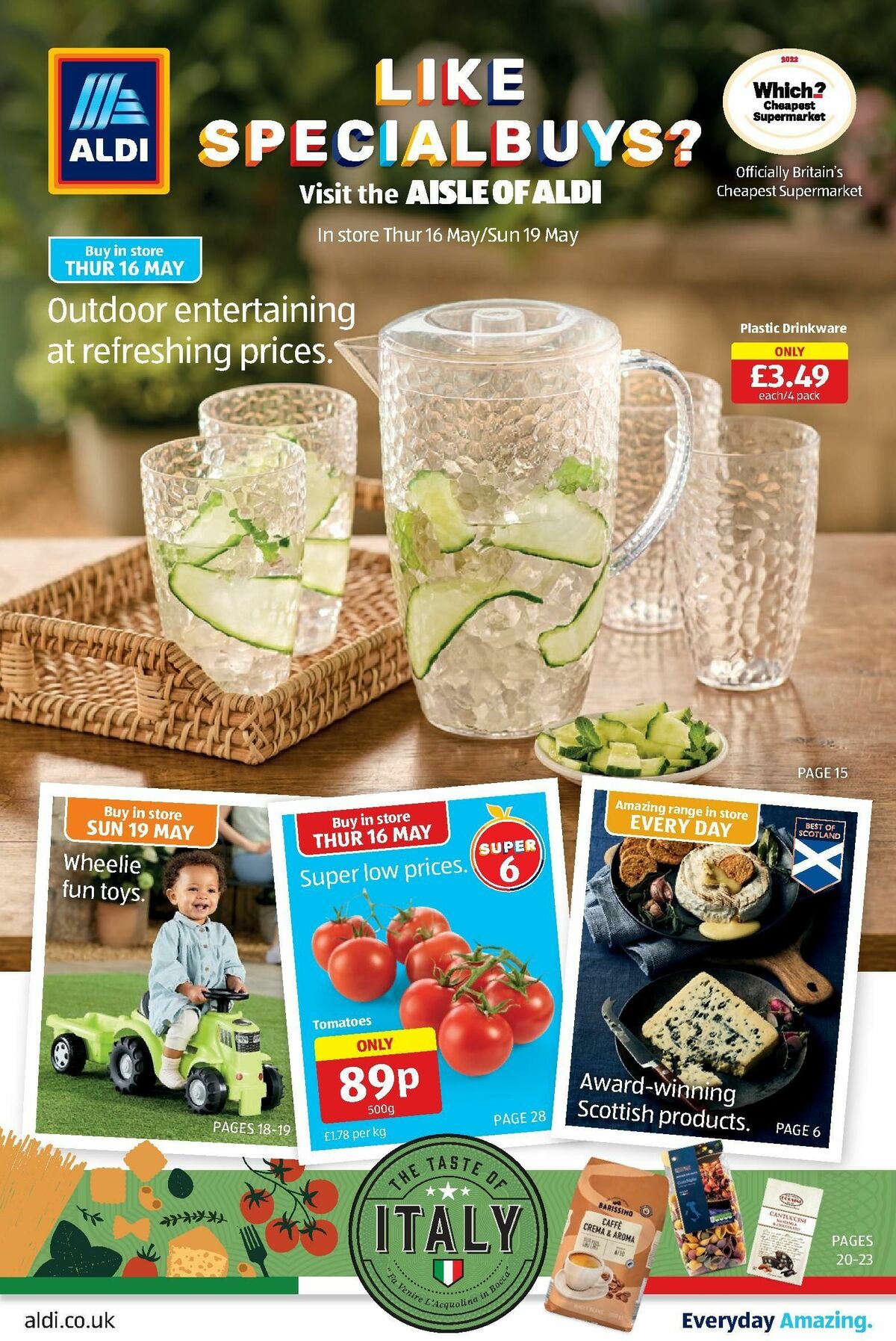 ALDI Scottish Offers from 13 May
