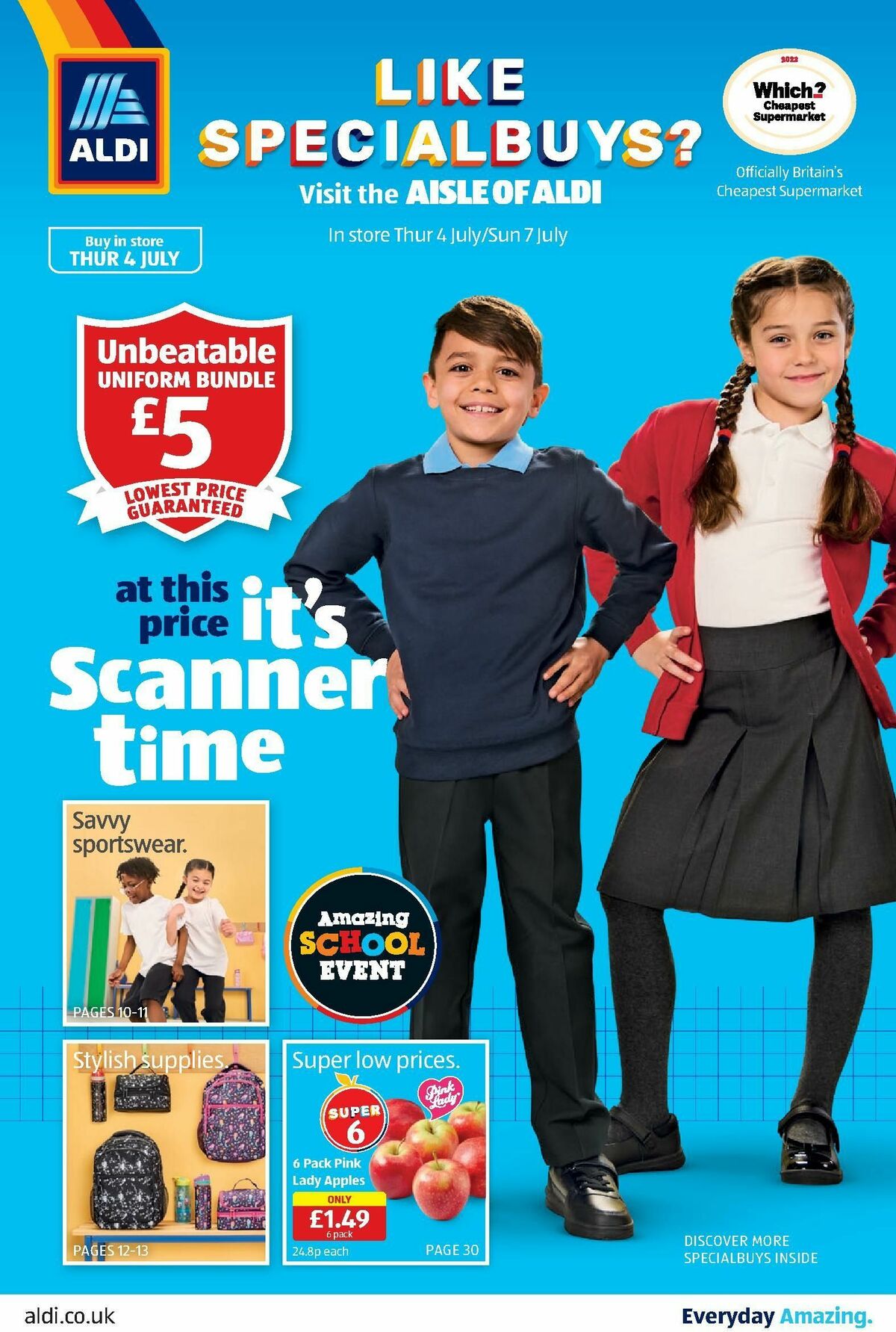 ALDI Scottish Offers from 1 July