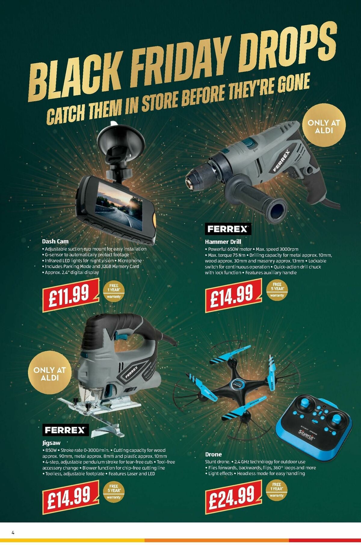 ALDI Offers from 4 November