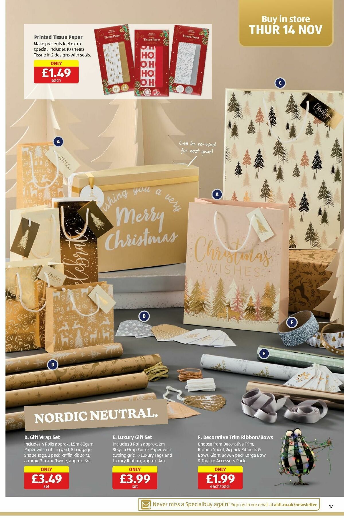 ALDI Scottish Offers from 11 November