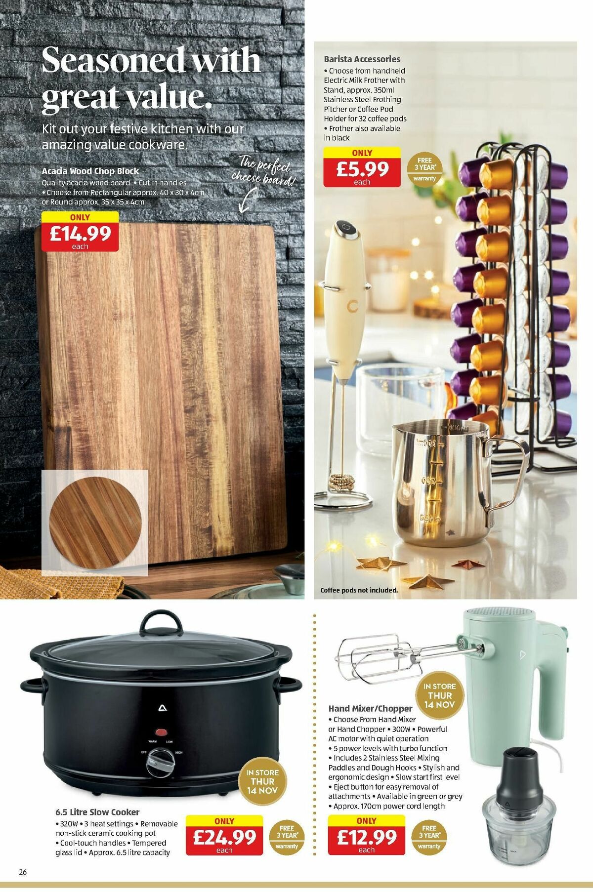 ALDI Scottish Offers from 11 November