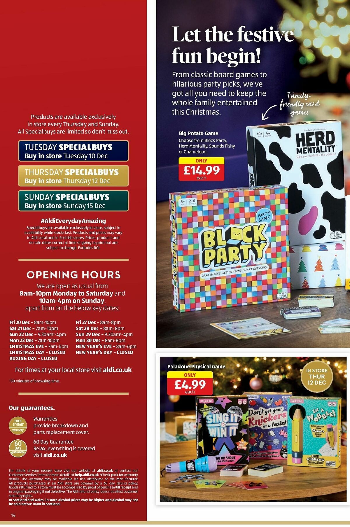 ALDI Offers from 9 December