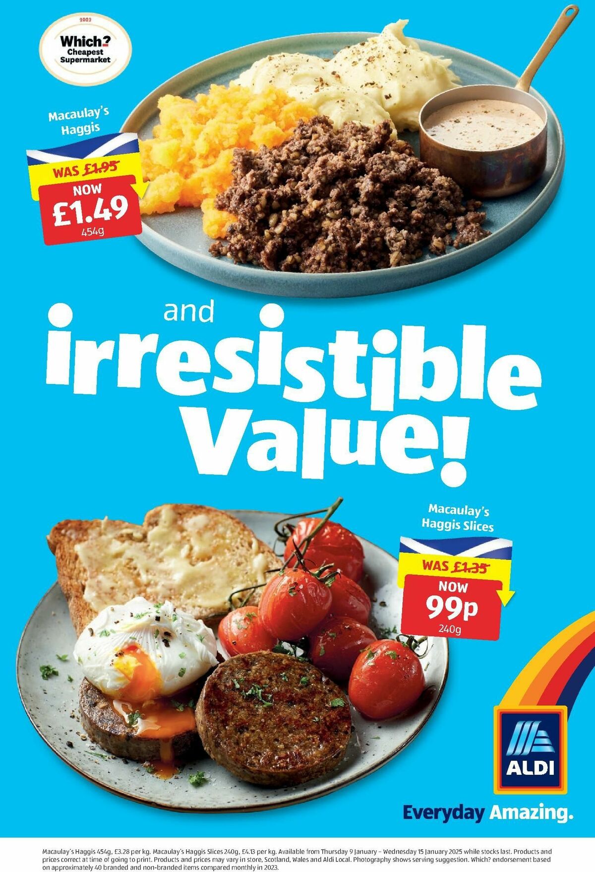 ALDI Scottish Offers from 13 January
