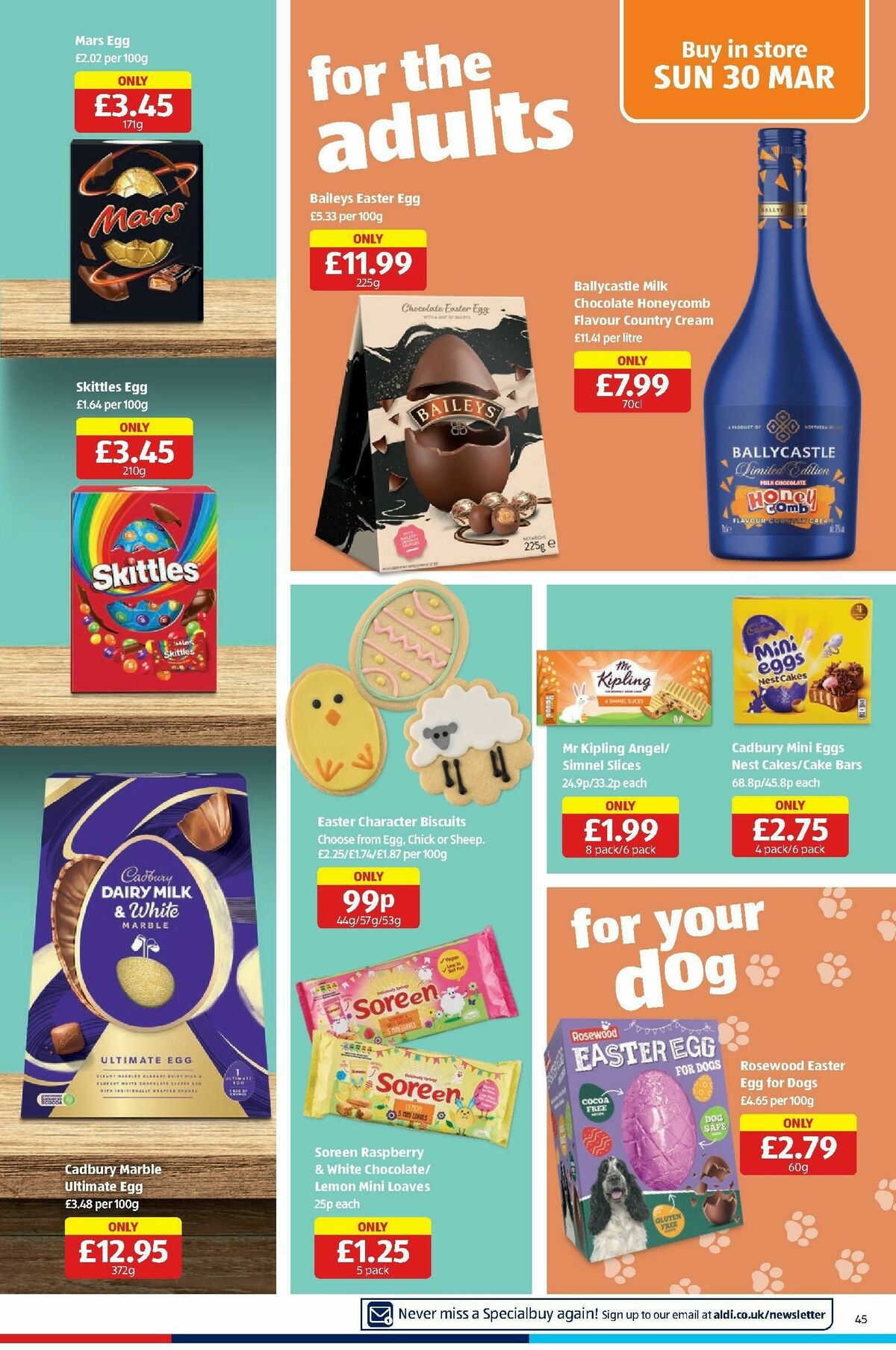 ALDI Offers from 24 March