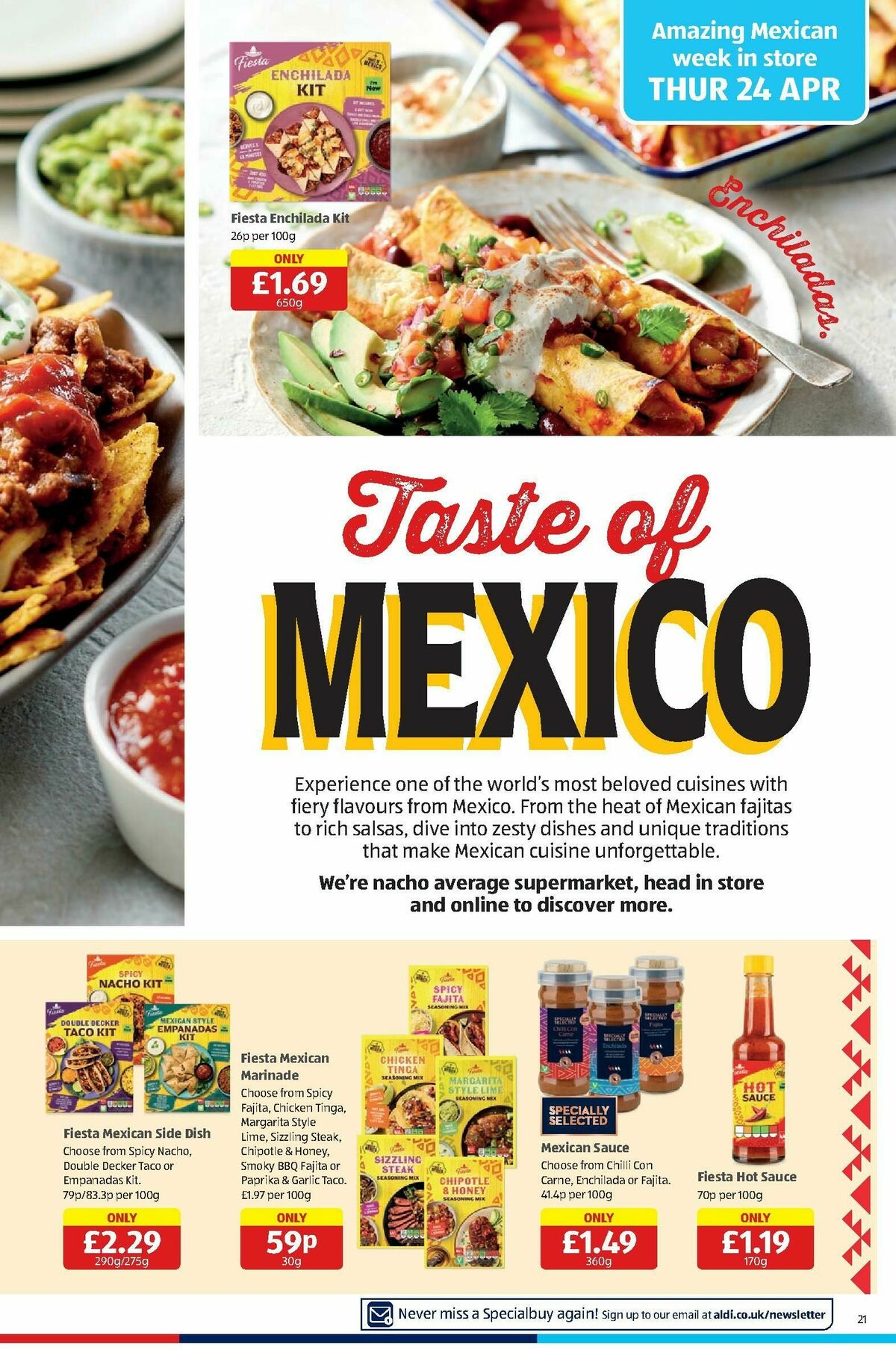 ALDI Offers from 21 April