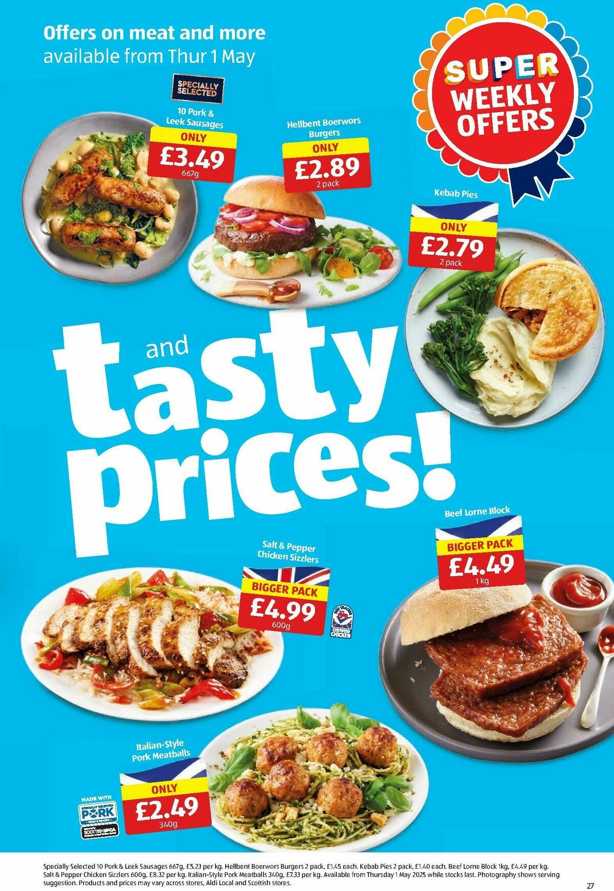 ALDI Scottish Offers from 28 April