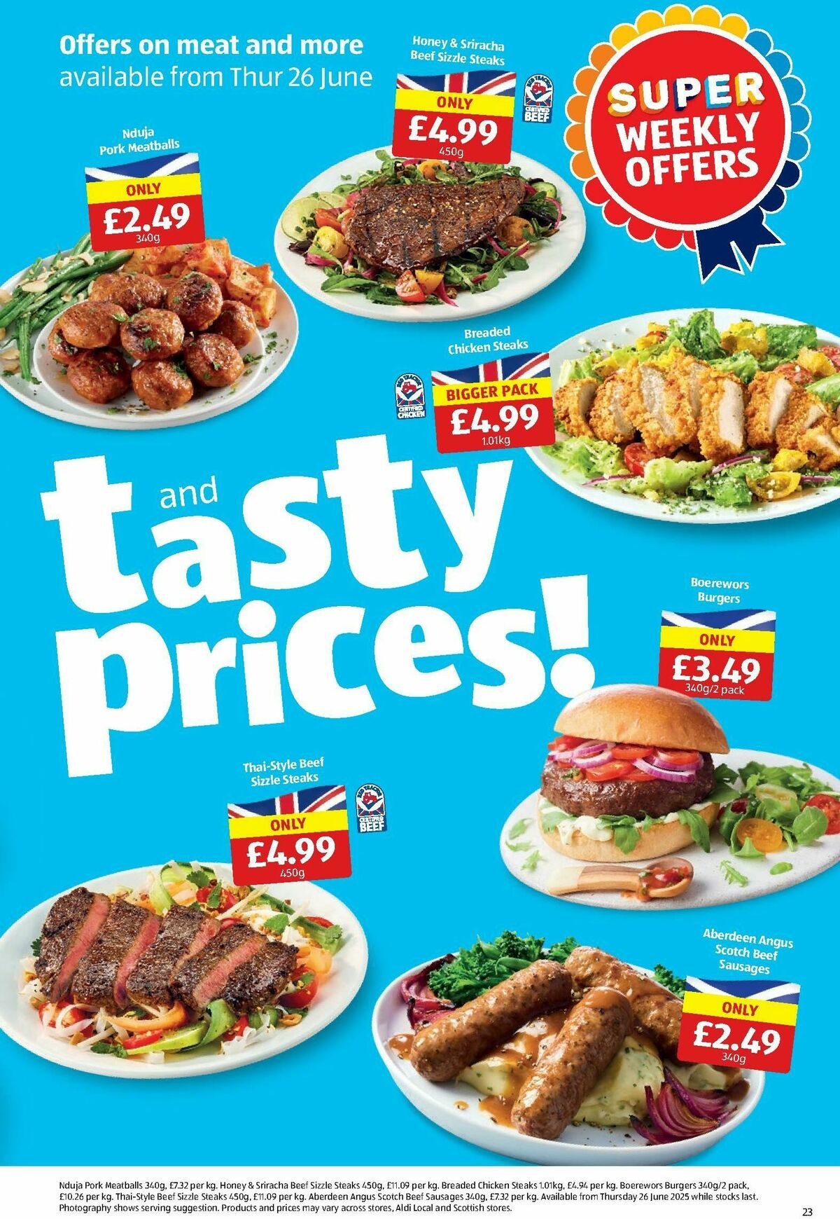 ALDI Scottish Offers from 23 June