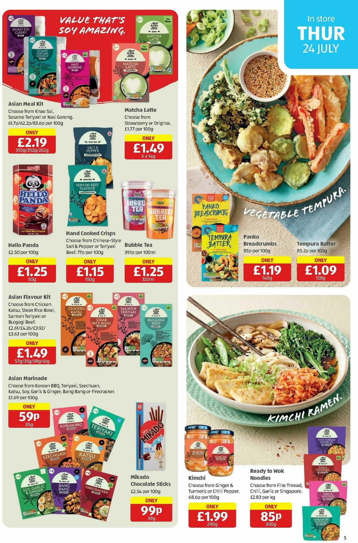 ALDI Scottish Offers from 21 July