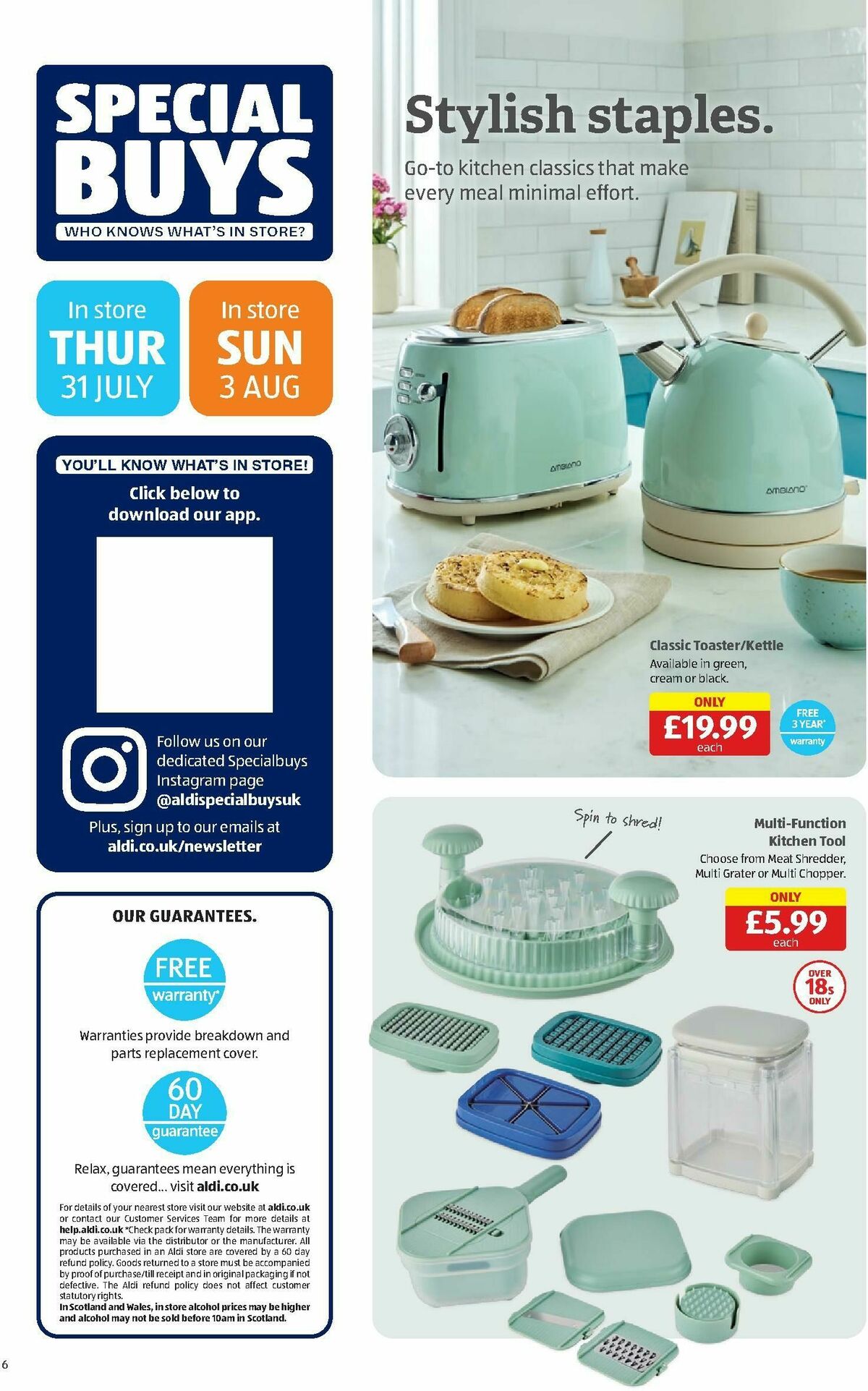 ALDI Offers from 28 July