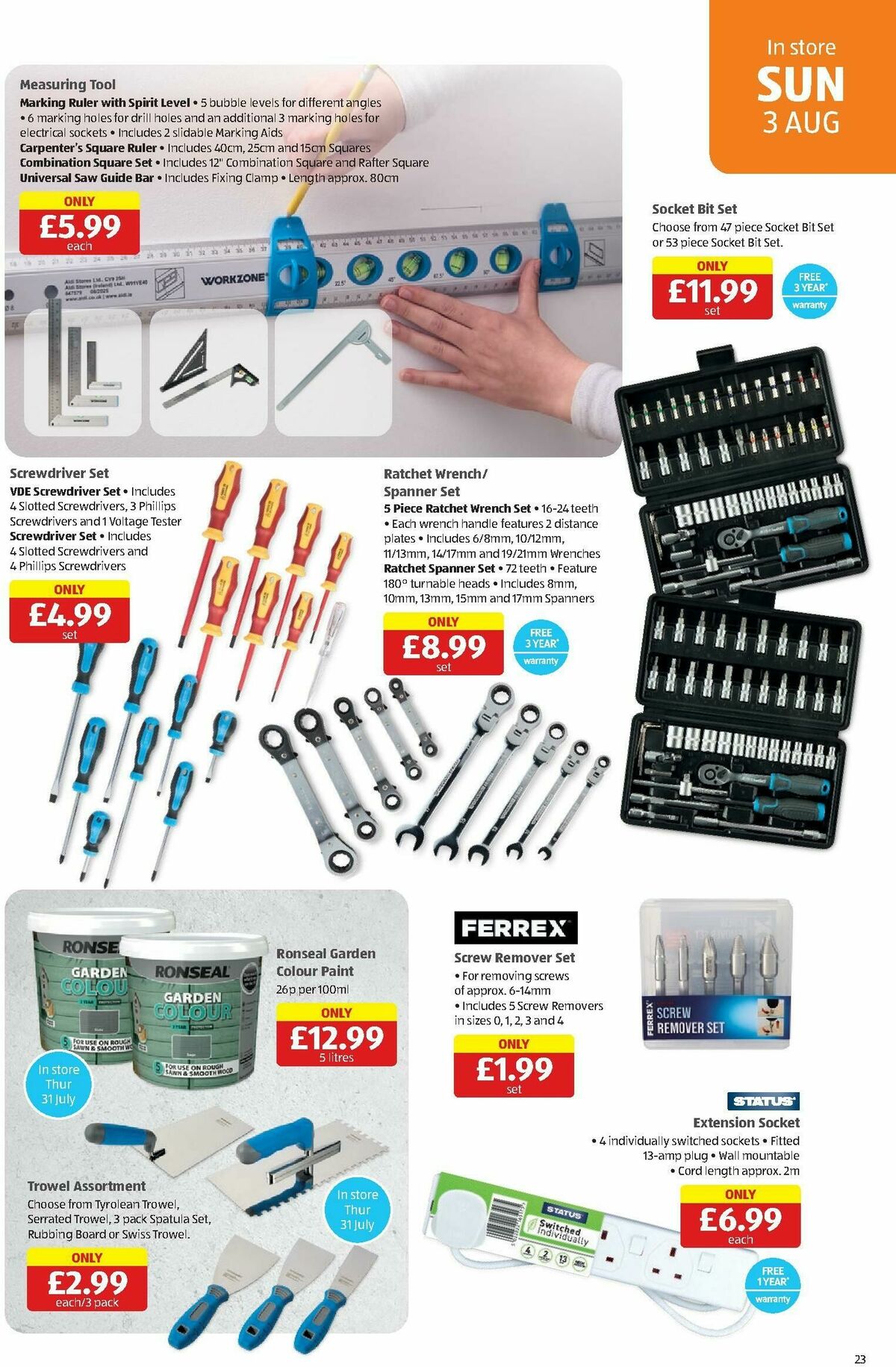 ALDI Scottish Offers from 28 July