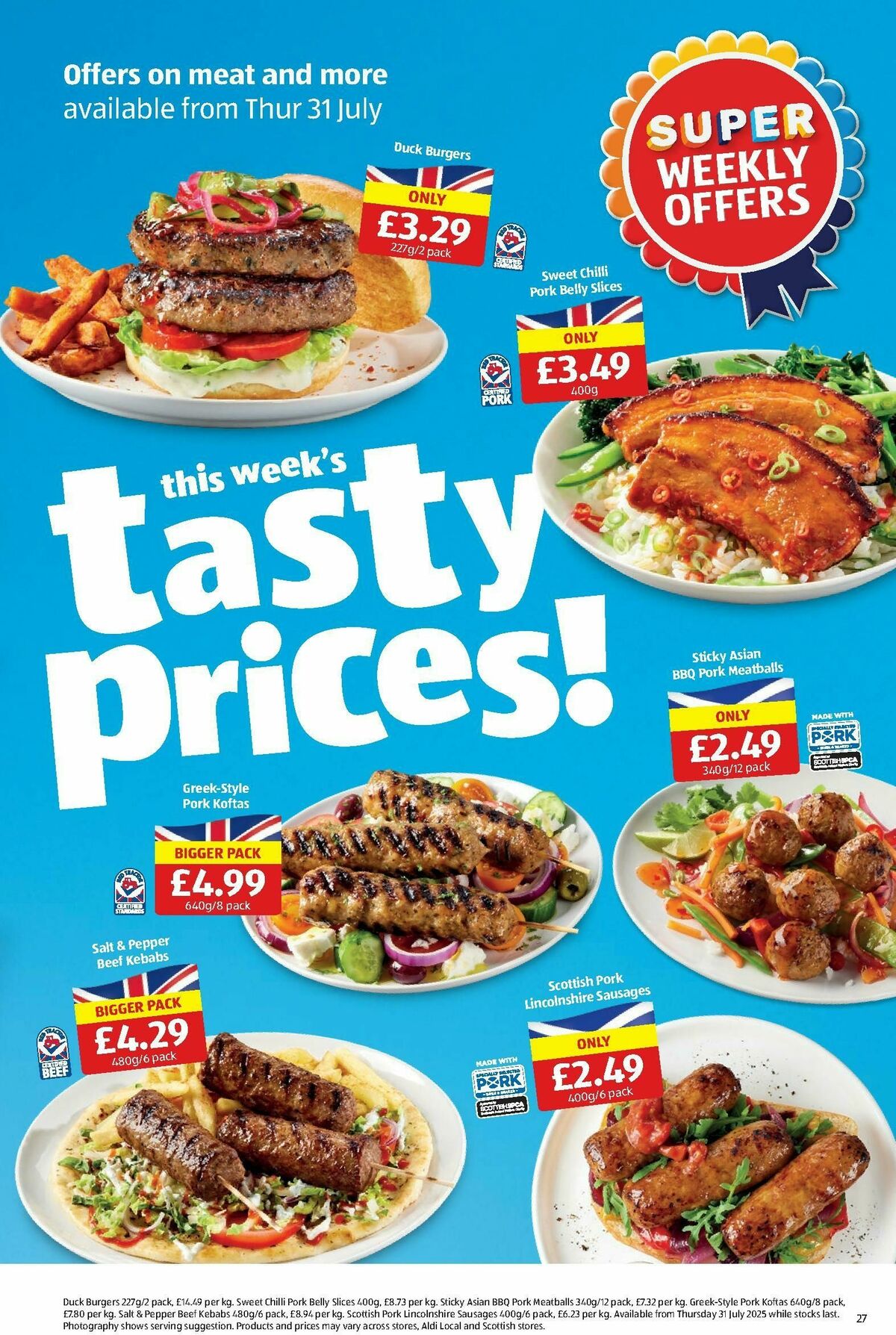 ALDI Scottish Offers from 28 July