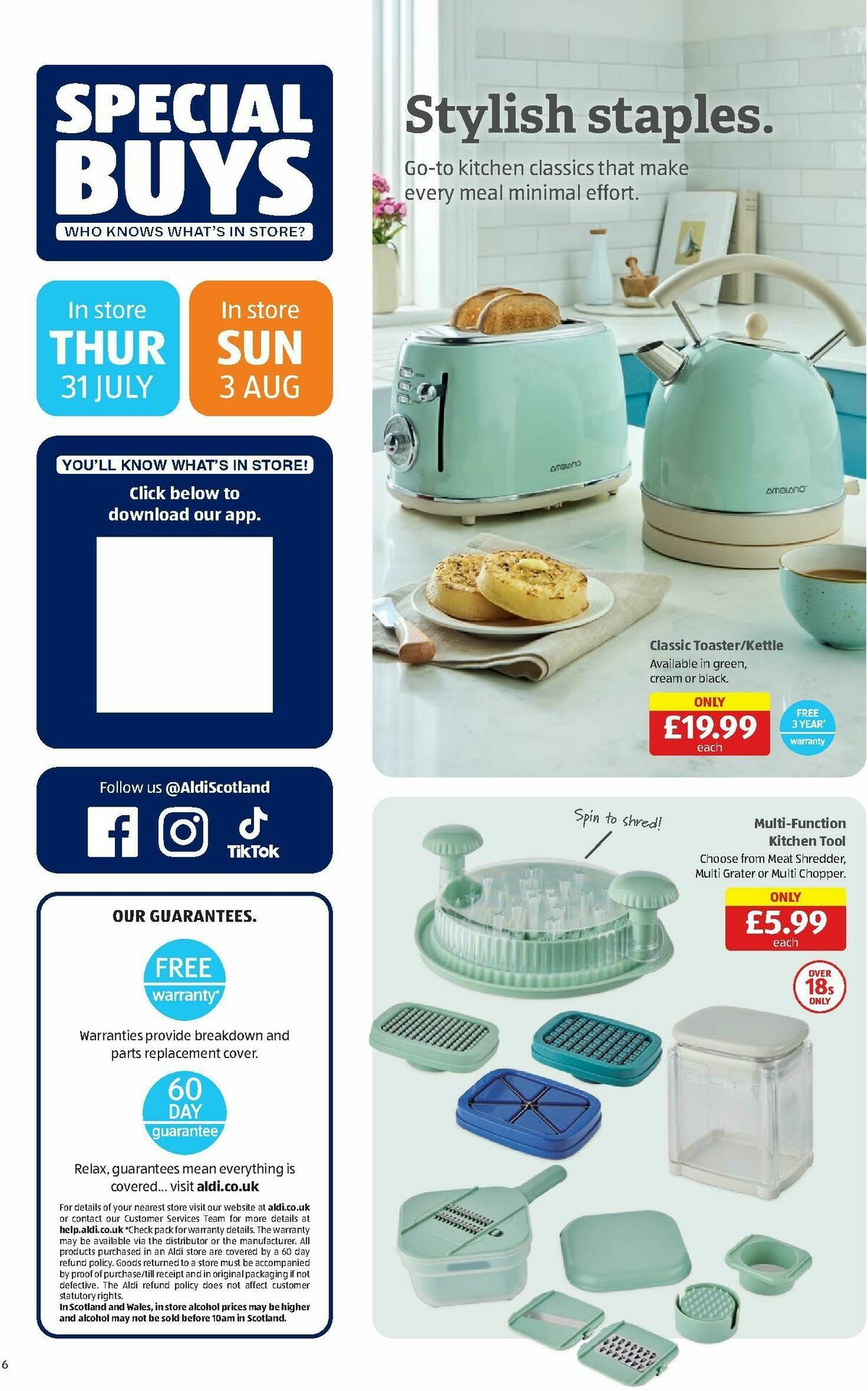 ALDI Scottish Offers from 28 July