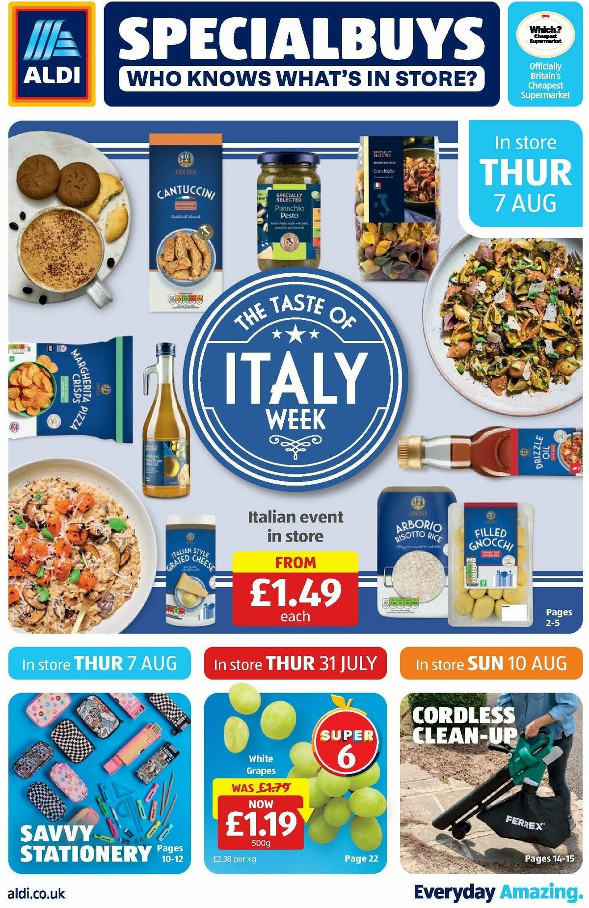 ALDI Offers from 4 August