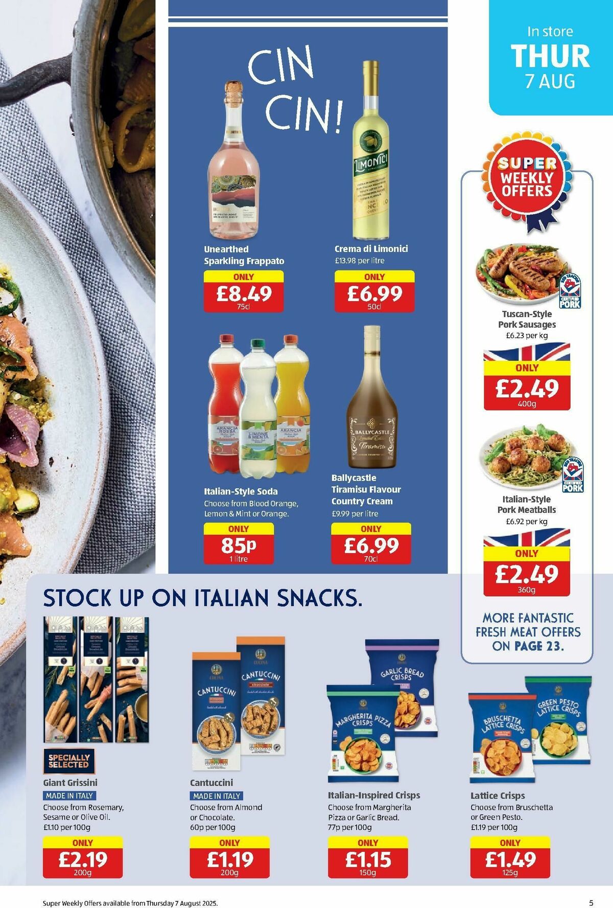 ALDI Offers from 4 August