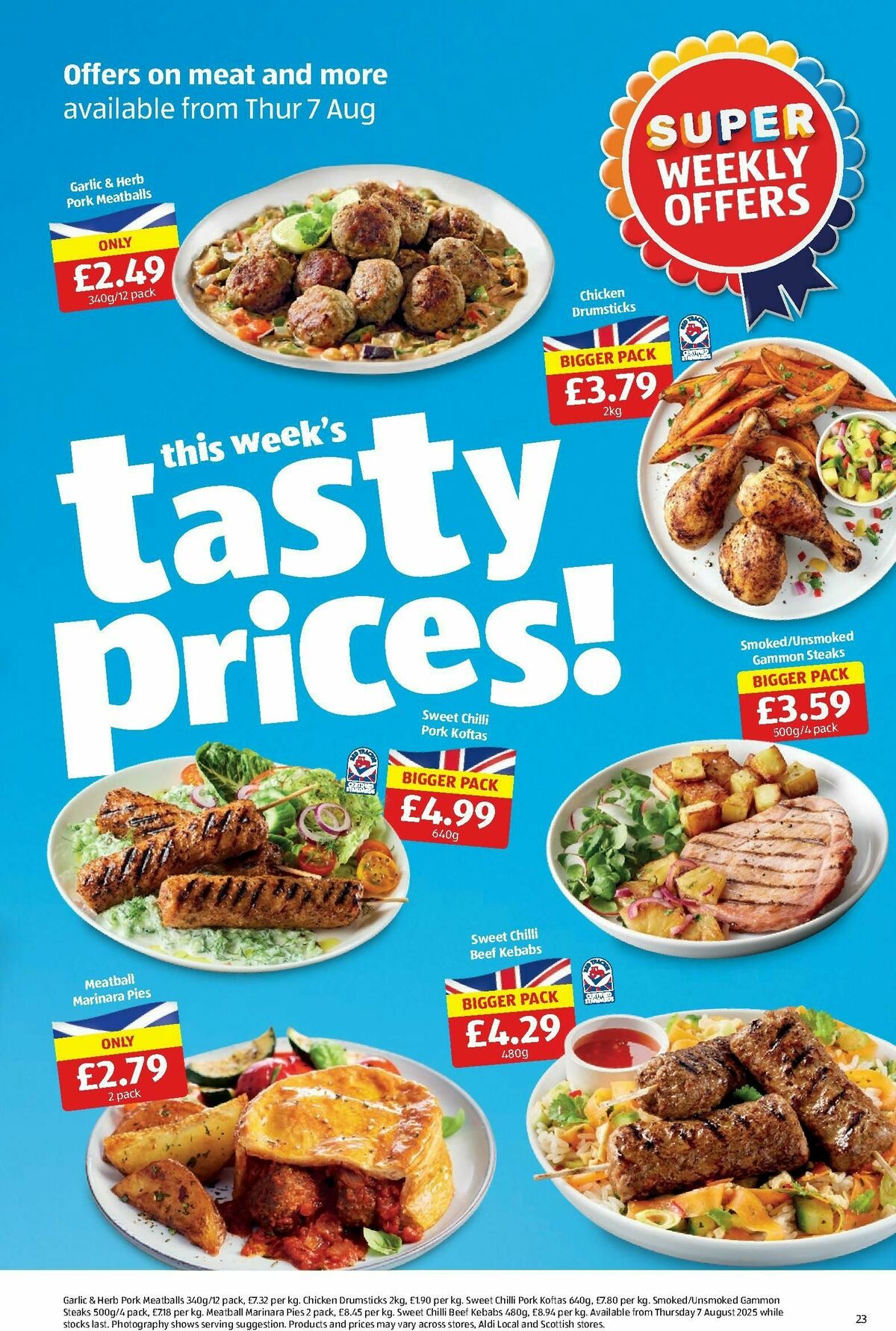 ALDI Scottish Offers from 4 August