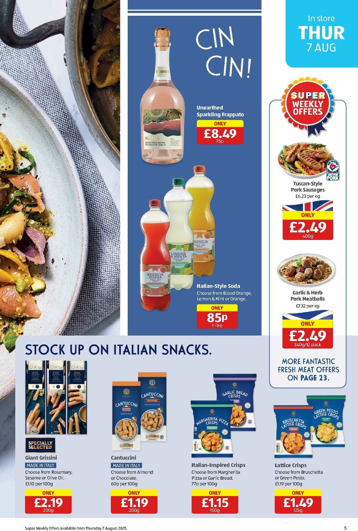 ALDI Scottish Offers from 4 August