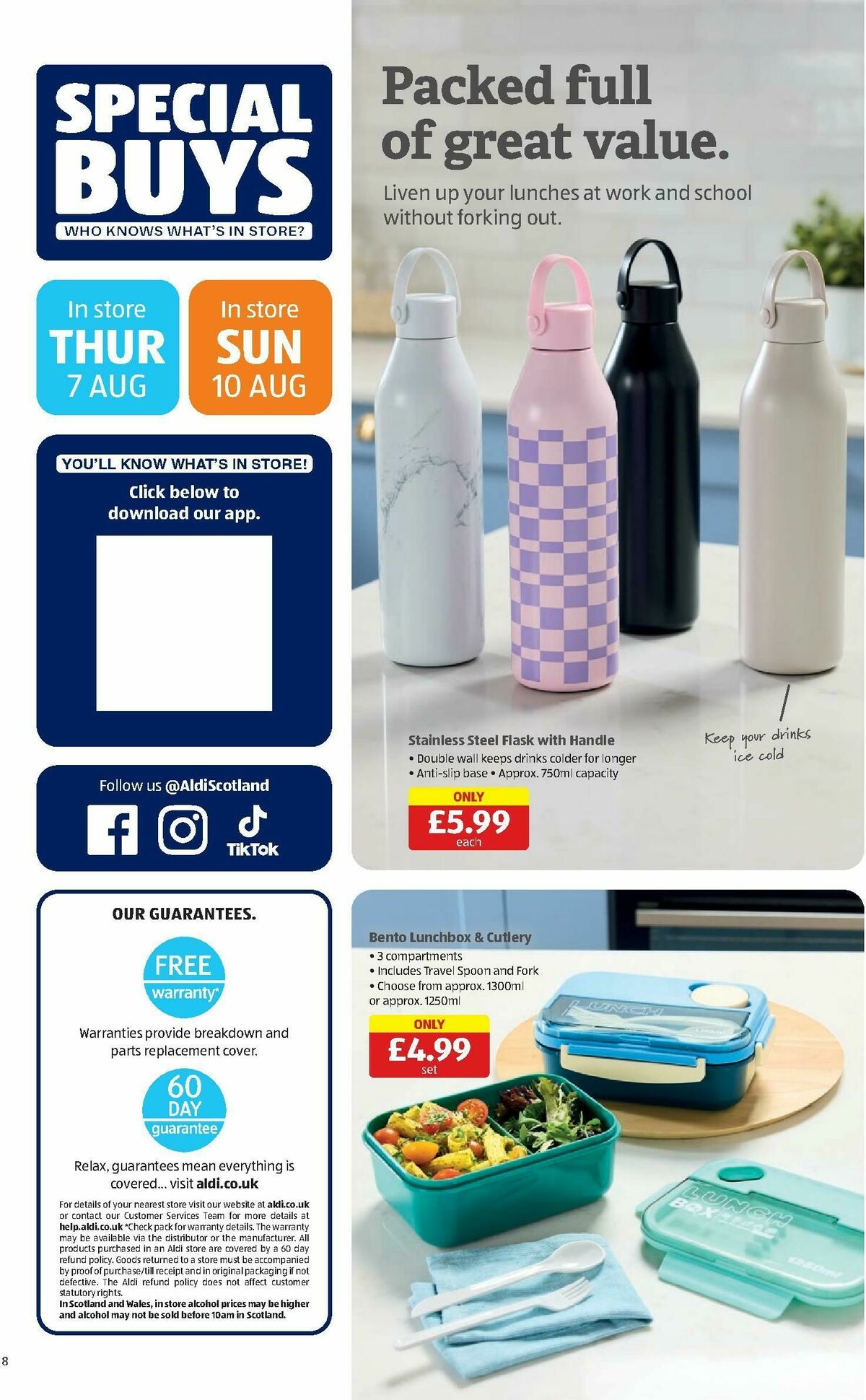 ALDI Scottish Offers from 4 August