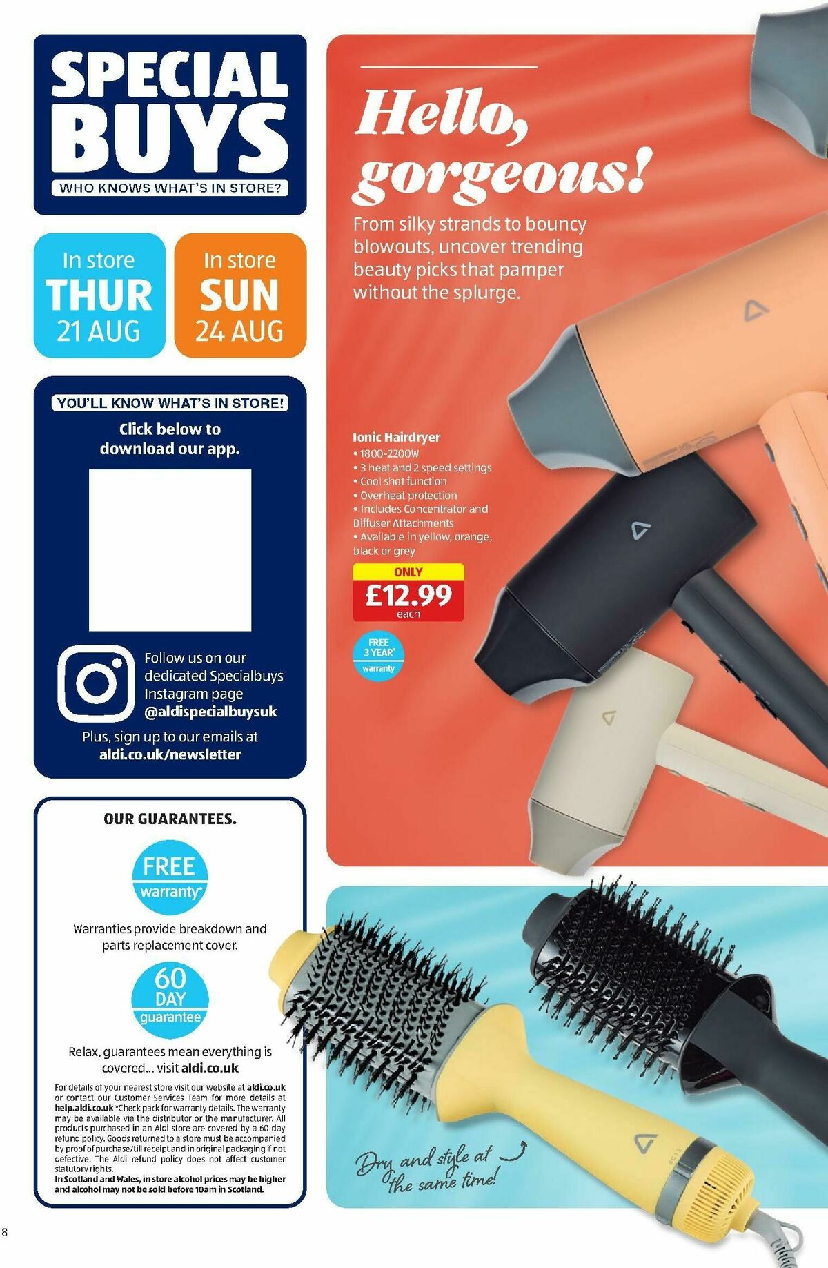 ALDI Offers from 18 August